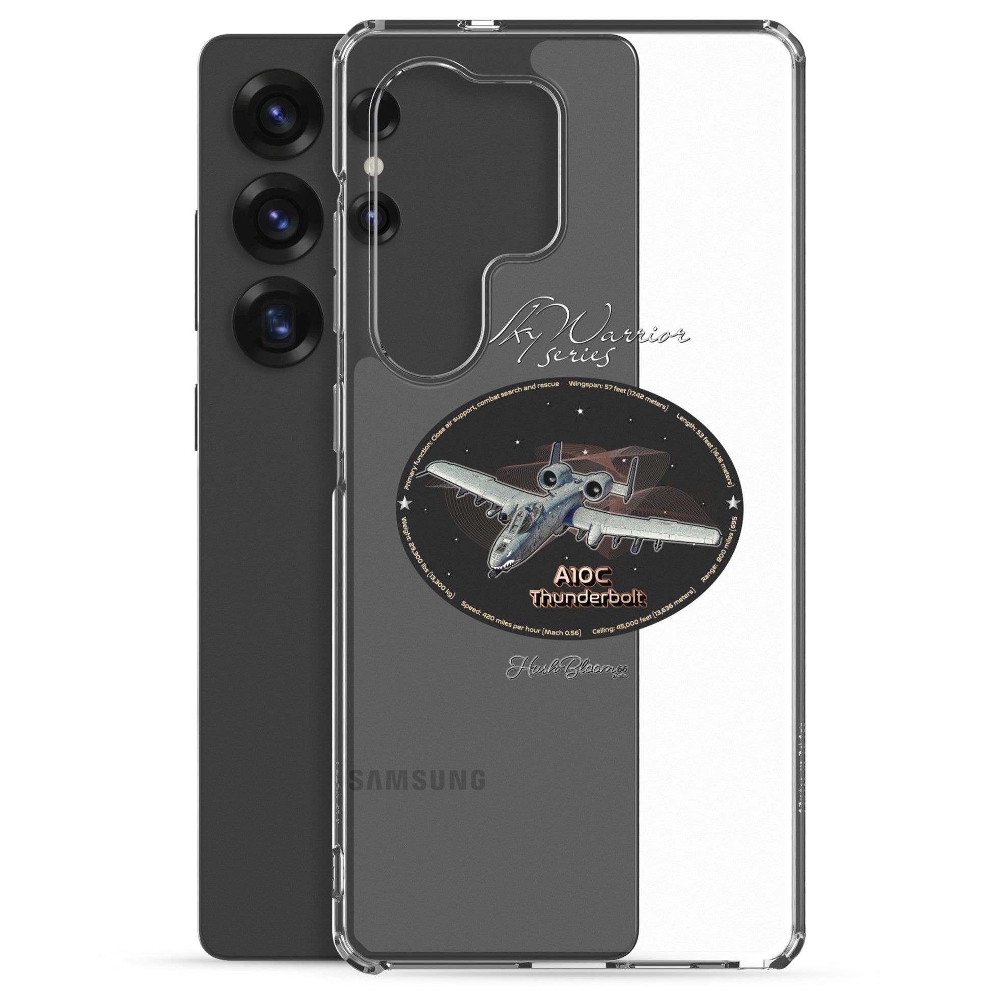 A10C Thunderbolt Clear Case for Samsung