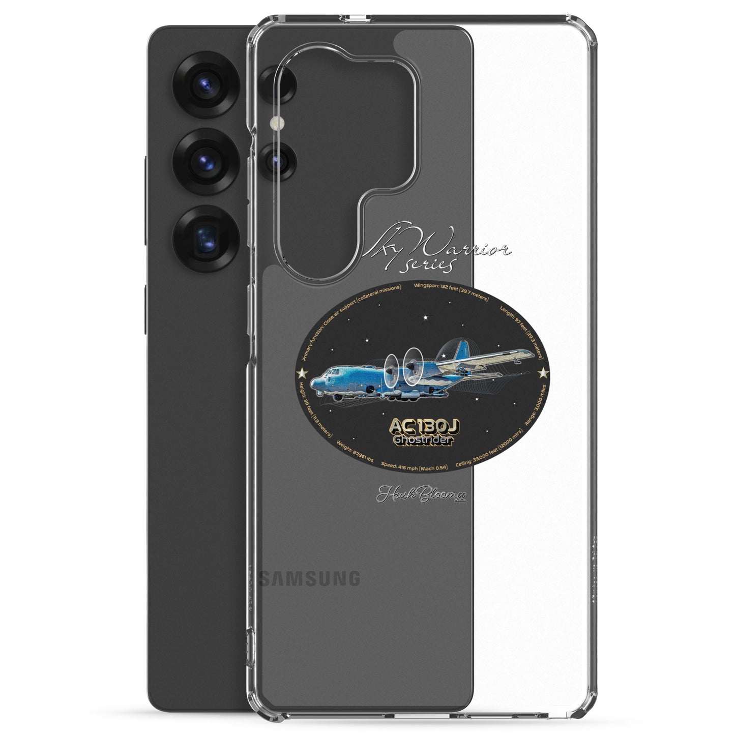 AC130J Ghostrider Clear Case for Samsung
