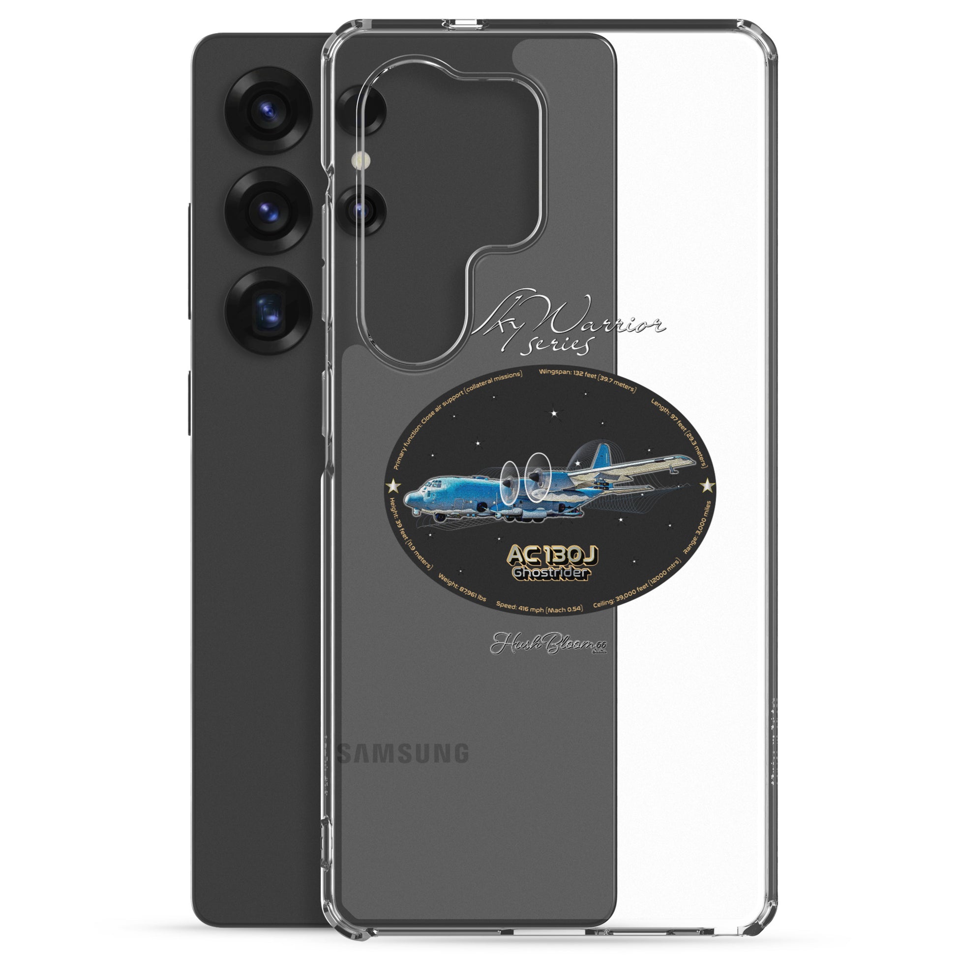 AC130J Ghostrider Clear Case for Samsung
