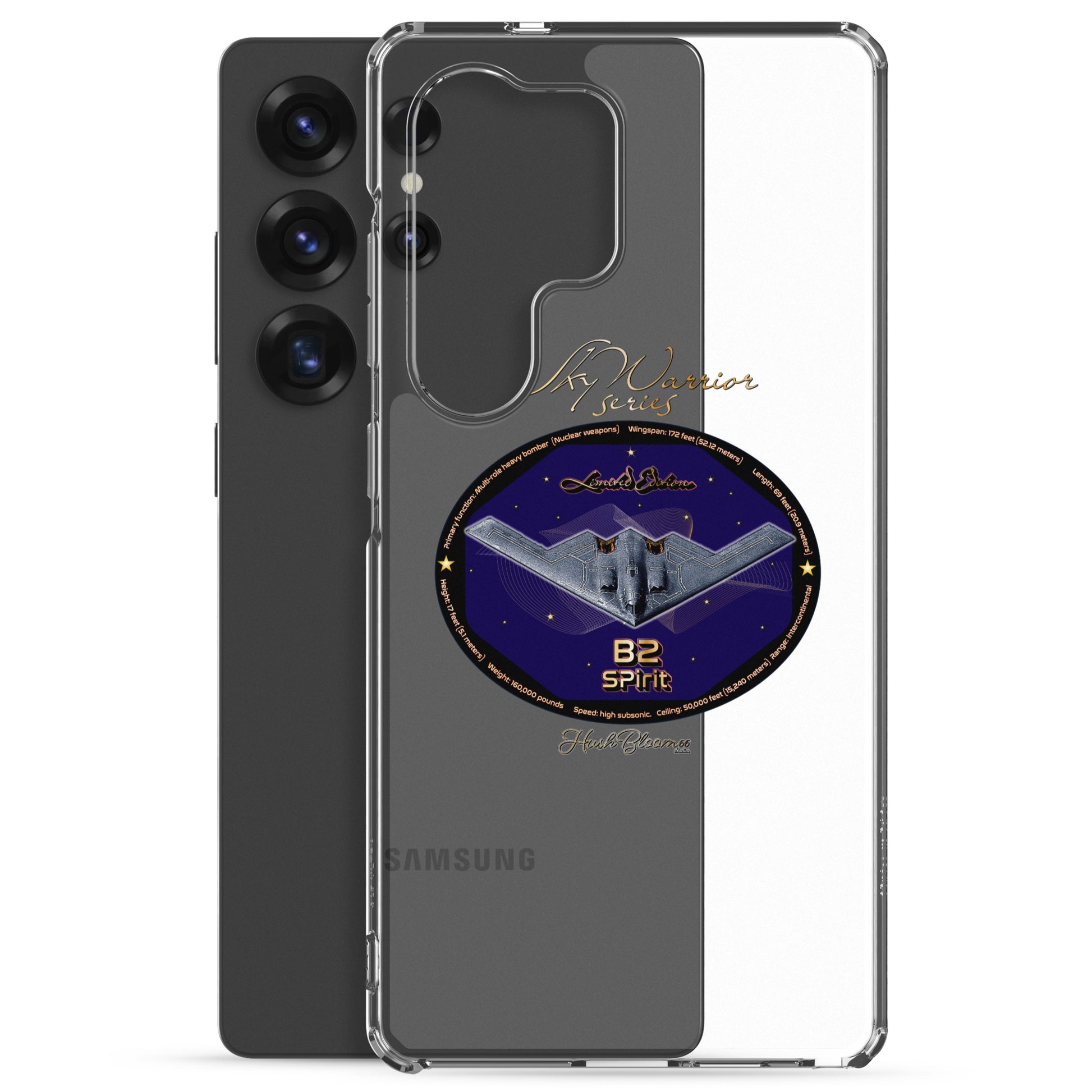 B2 Spirit (Limited Edition) Clear Case for Samsung