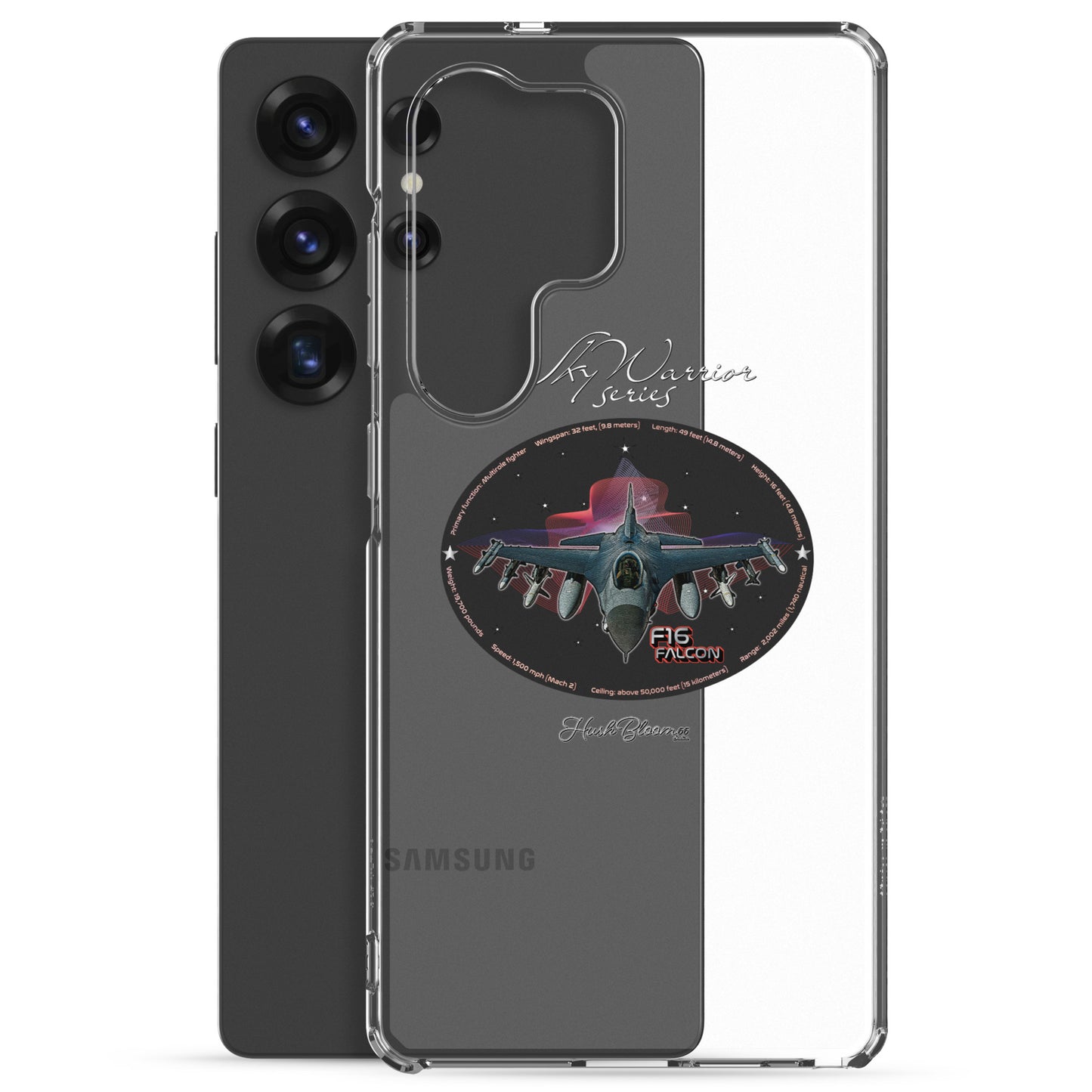 F16 Falcon Clear Case for Samsung