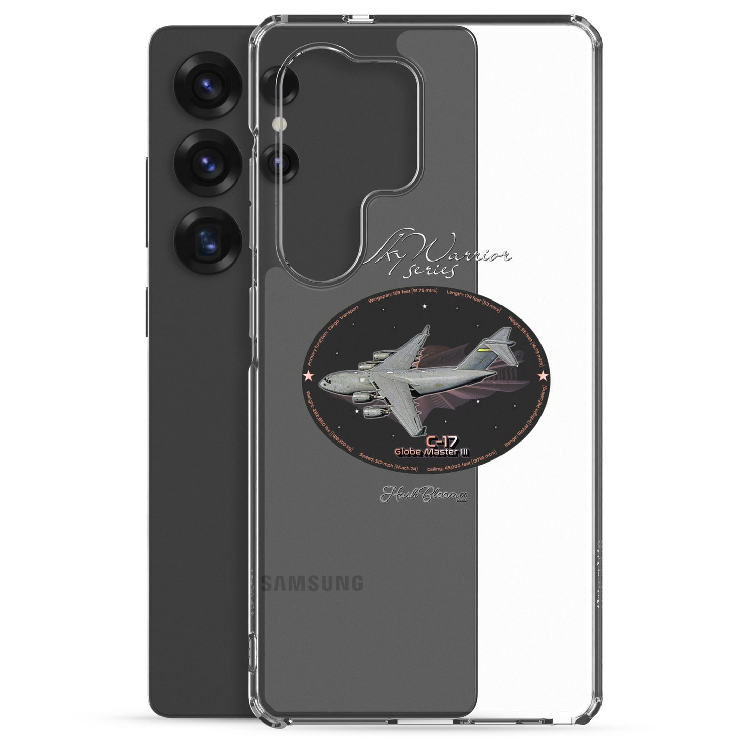 C17 Globe Master III Clear Case for Samsung