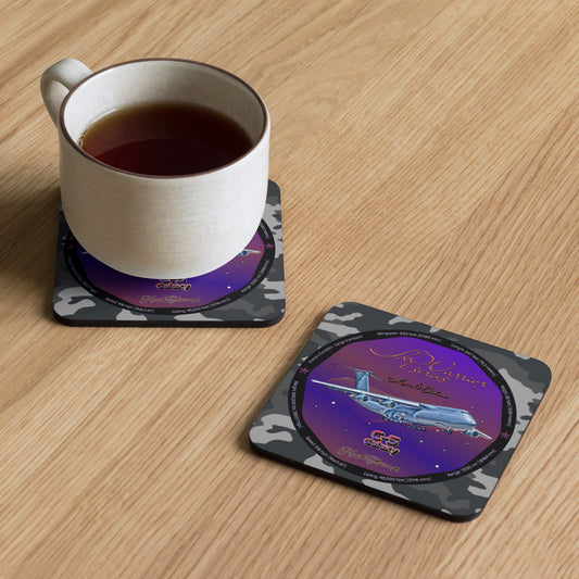 C5 Galaxy (Limited Edition) Cork-back coaster