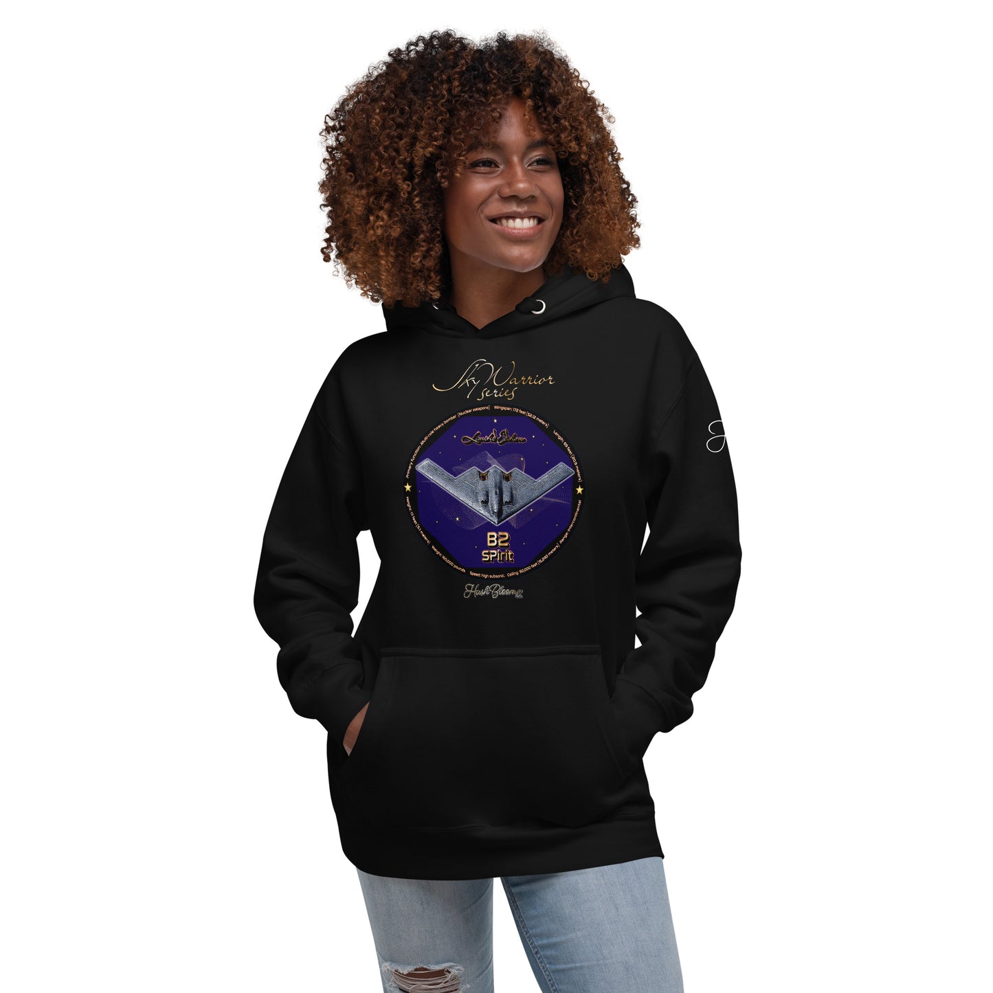 Black - B2 Spirit (Limited Edition) Women’s Hoodie