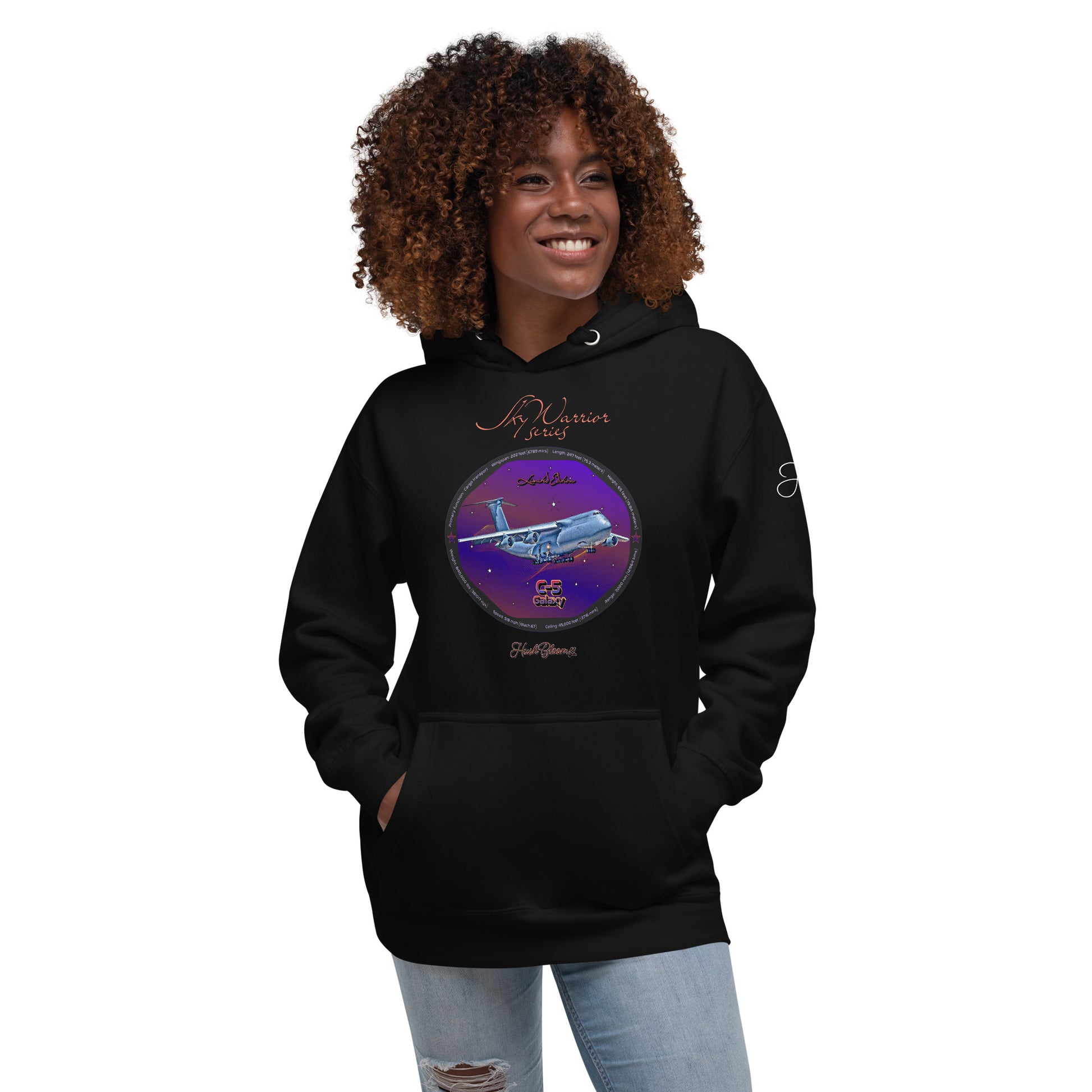 Black - C5 Galaxy (Limited Edition) Women’s Hoodie