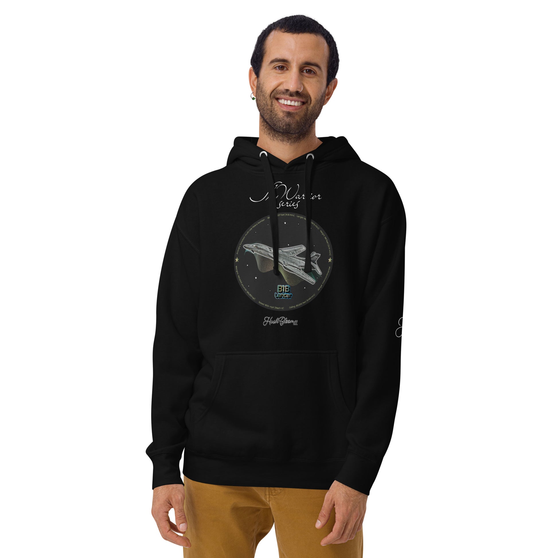 Black - B1B Lancer Men’s Hoodie