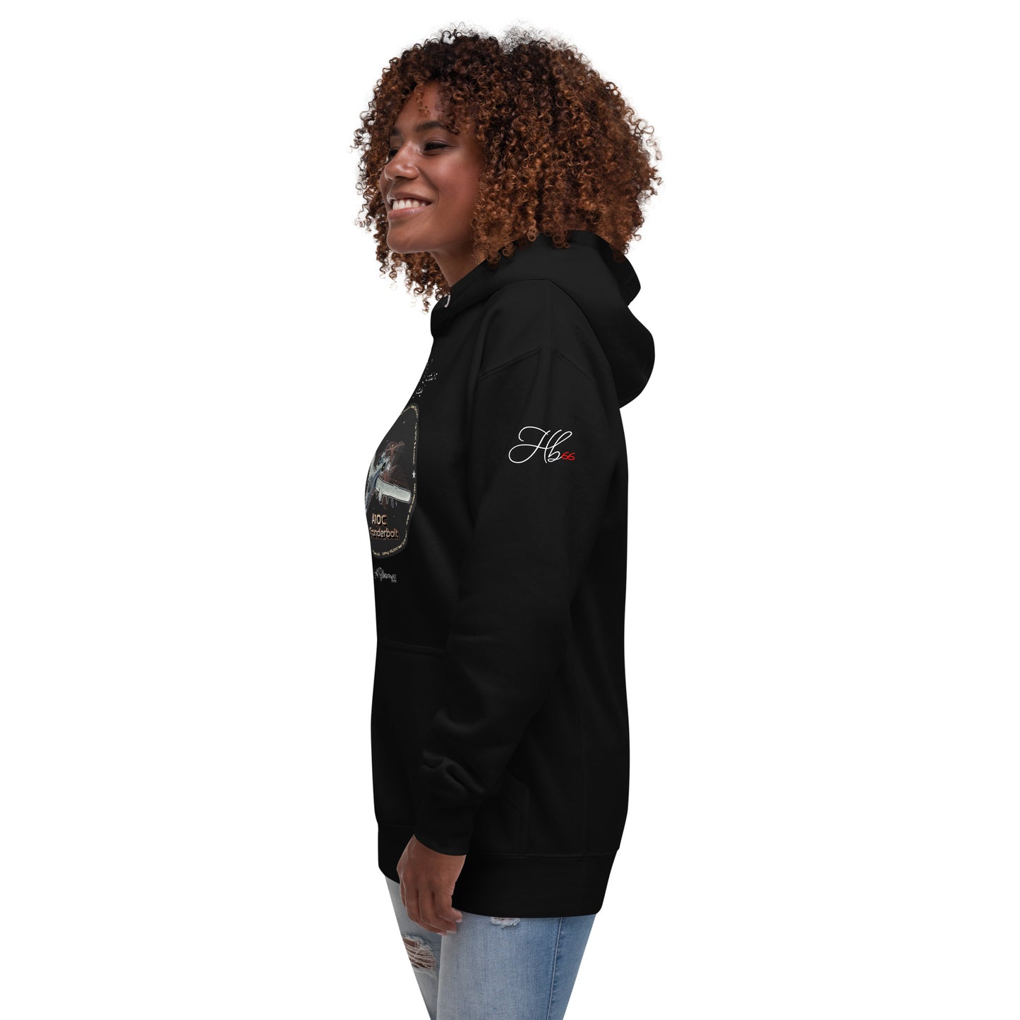 Black - A10C Thunderbolt Women’s Hoodie