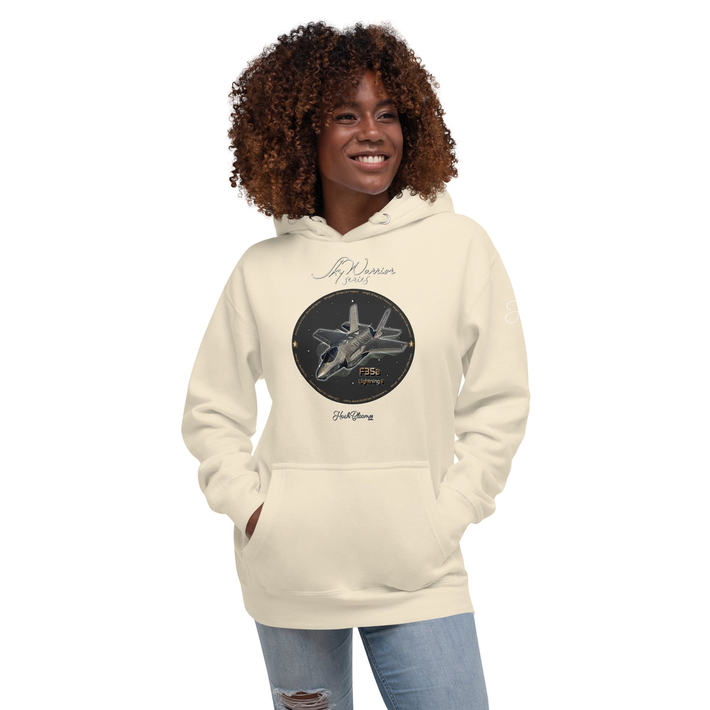 Bone - F35A Lightning Women’s Hoodie