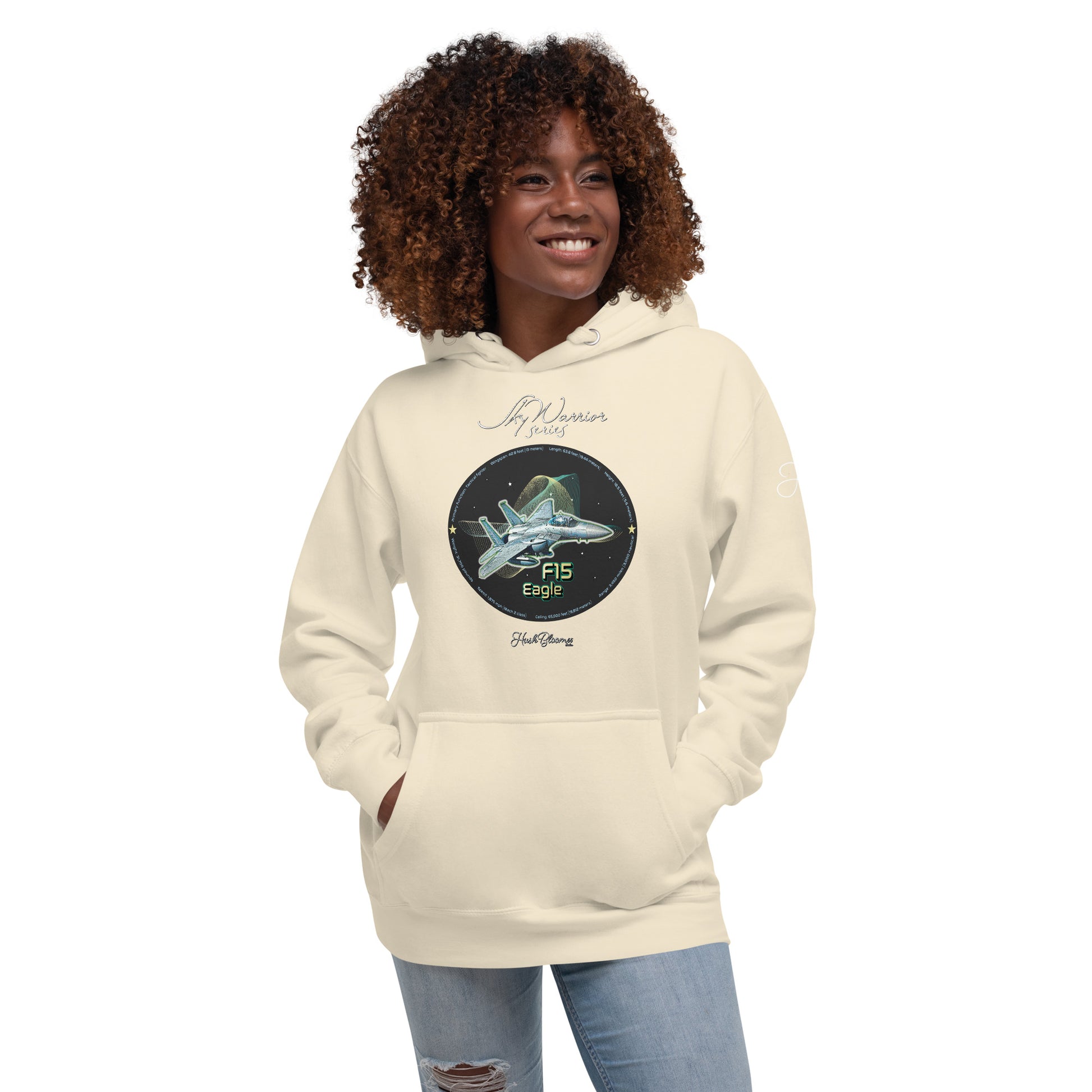 Bone - F15 Eagle Women’s Hoodie