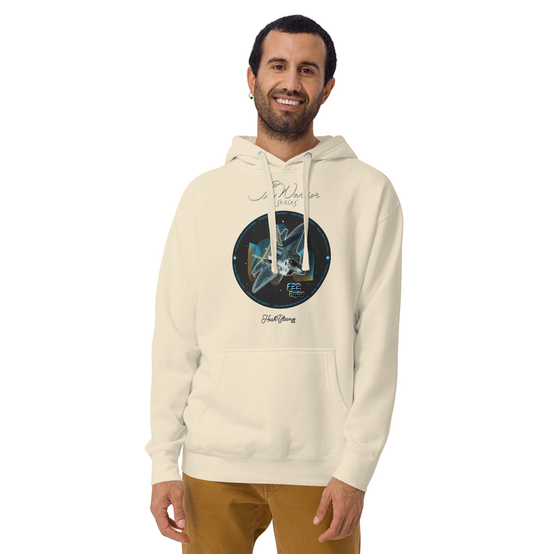 Bone - F22 Raptor Men’s Hoodie