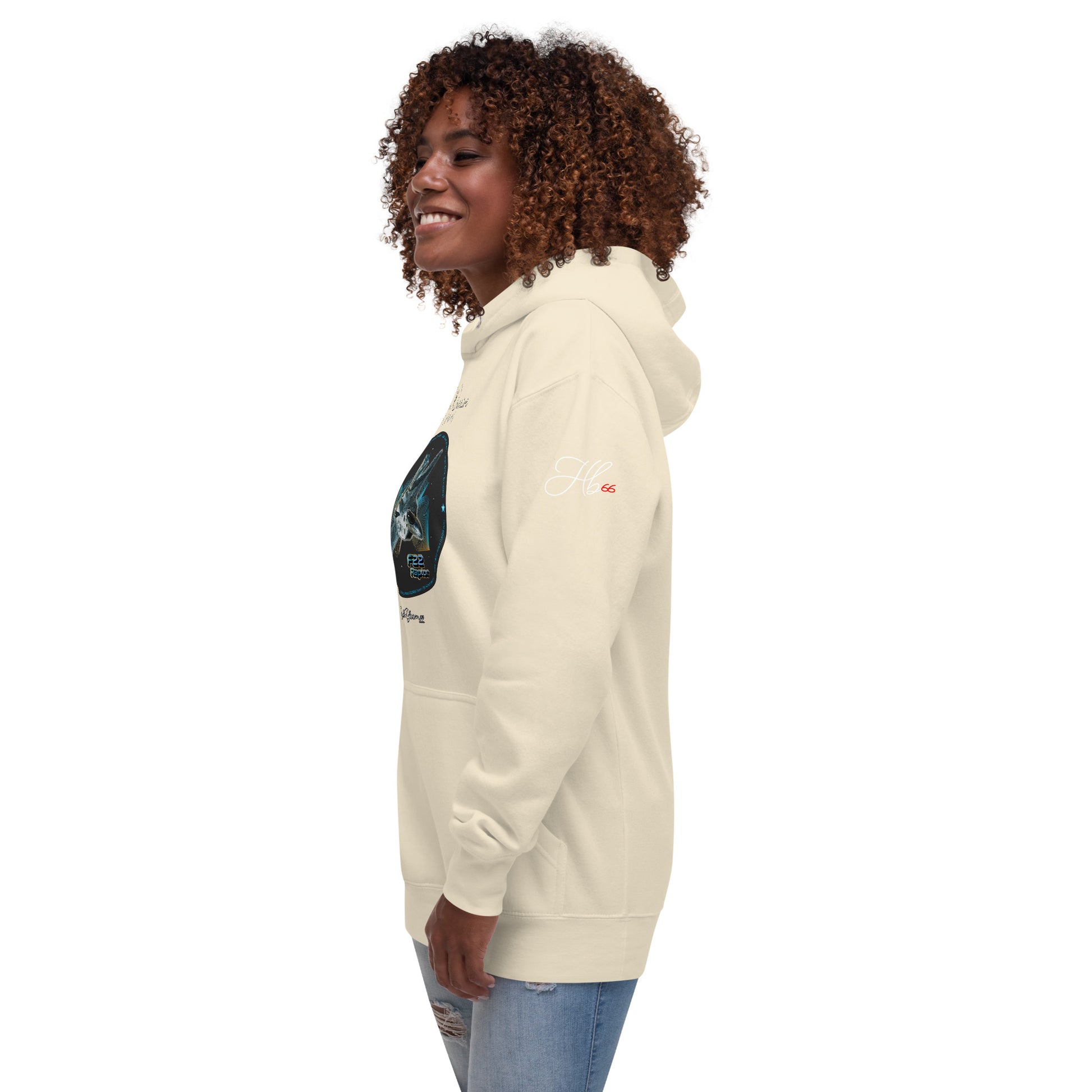 Bone - F22 Raptor Women’s Hoodie