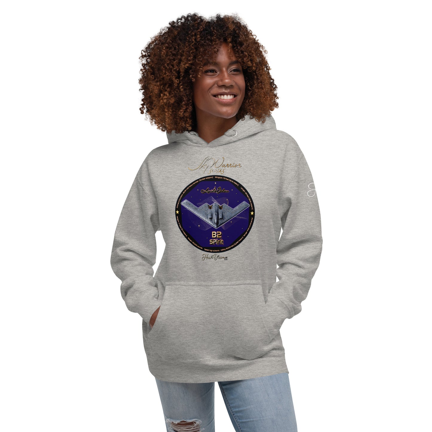 Carbon Grey - B2 Spirit (Limited Edition) Women’s Hoodie