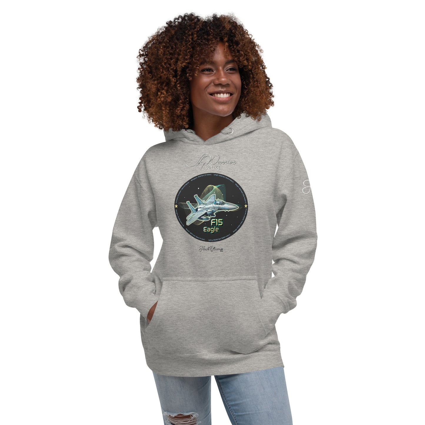 Carbon Grey - F15 Eagle Women’s Hoodie