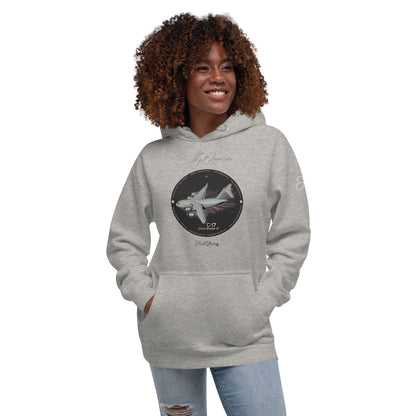 Carbon Grey - C17 Globe Master III Women’s Hoodie