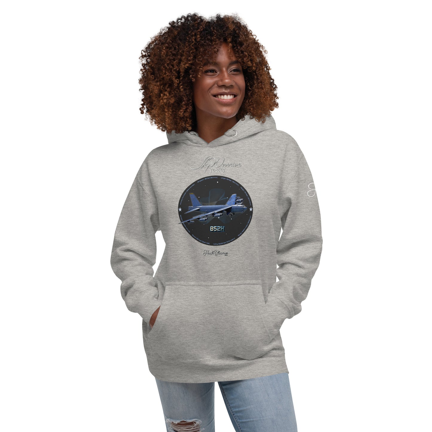 Carbon Grey - B52H Stratofortress Women’s Hoodie