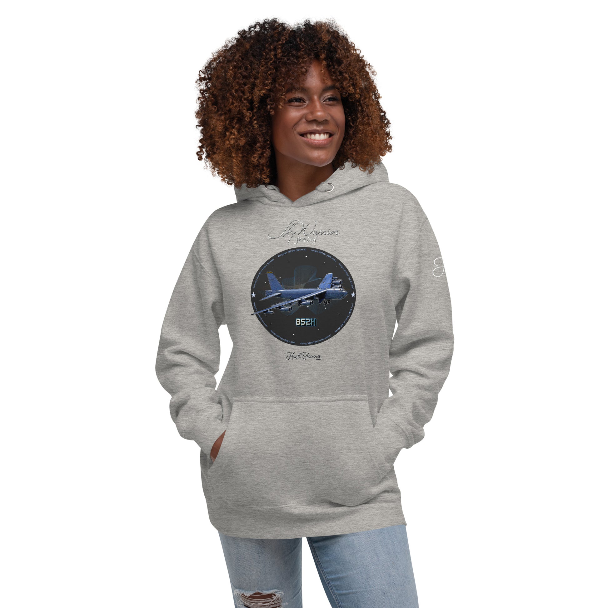 Carbon Grey - B52H Stratofortress Women’s Hoodie