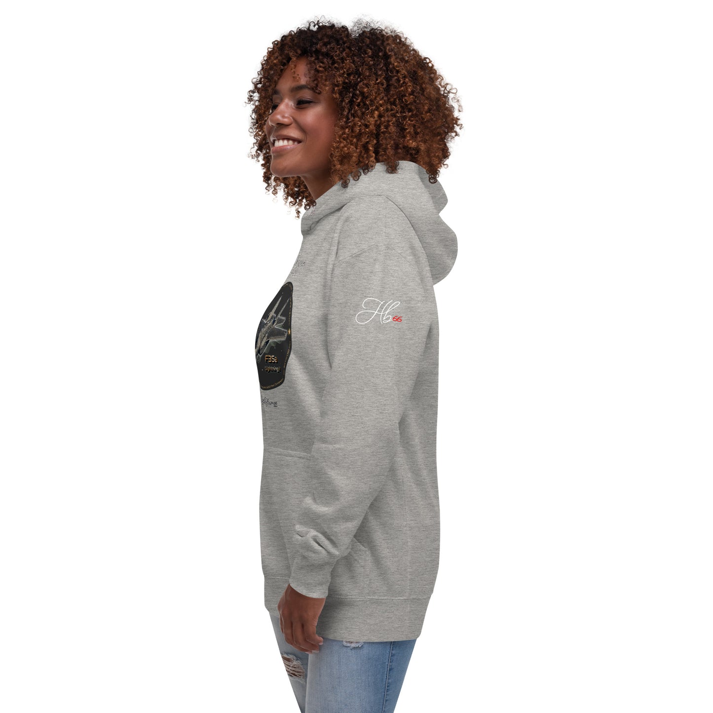 Carbon Grey - F35A Lightning Women’s Hoodie