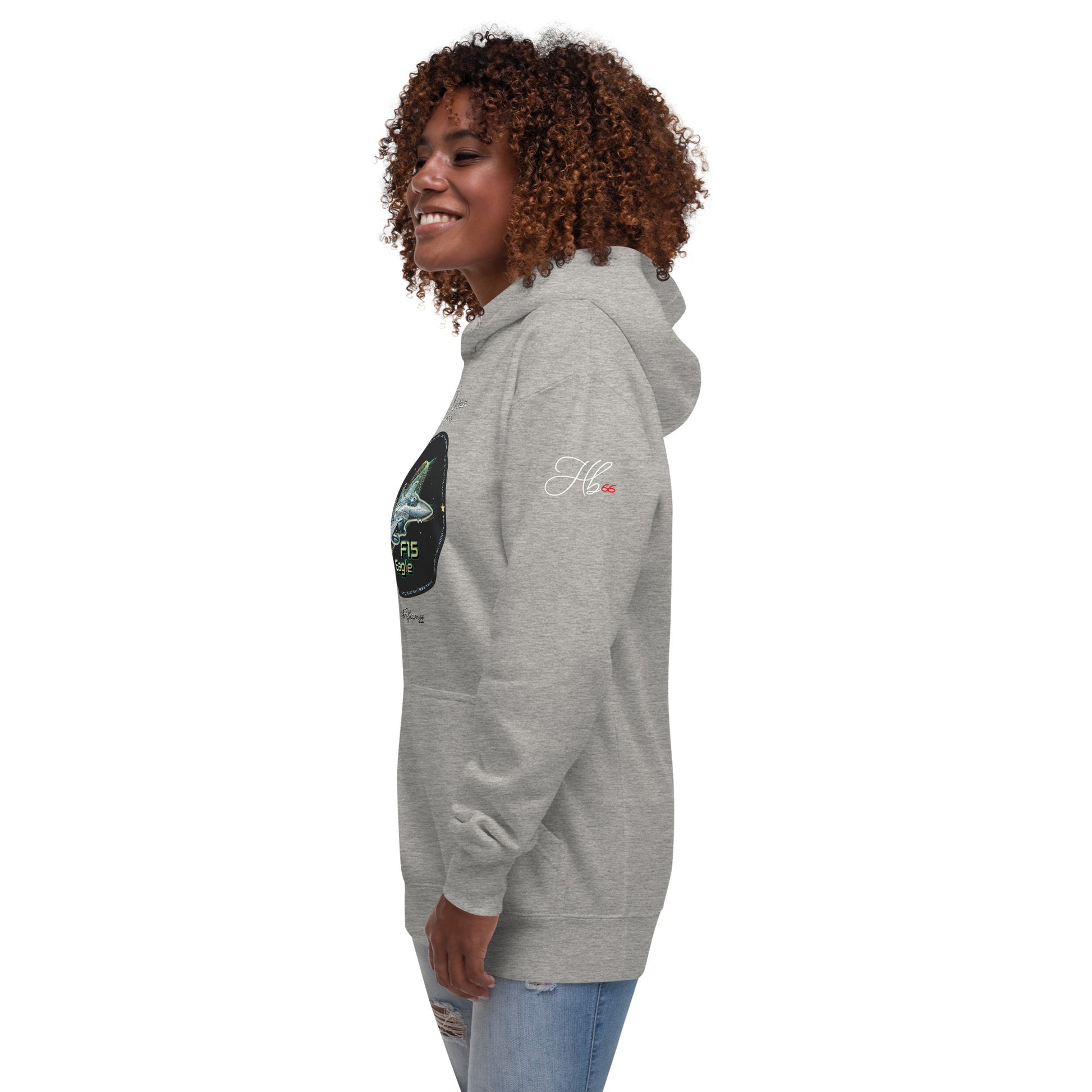 Carbon Grey - F15 Eagle Women’s Hoodie