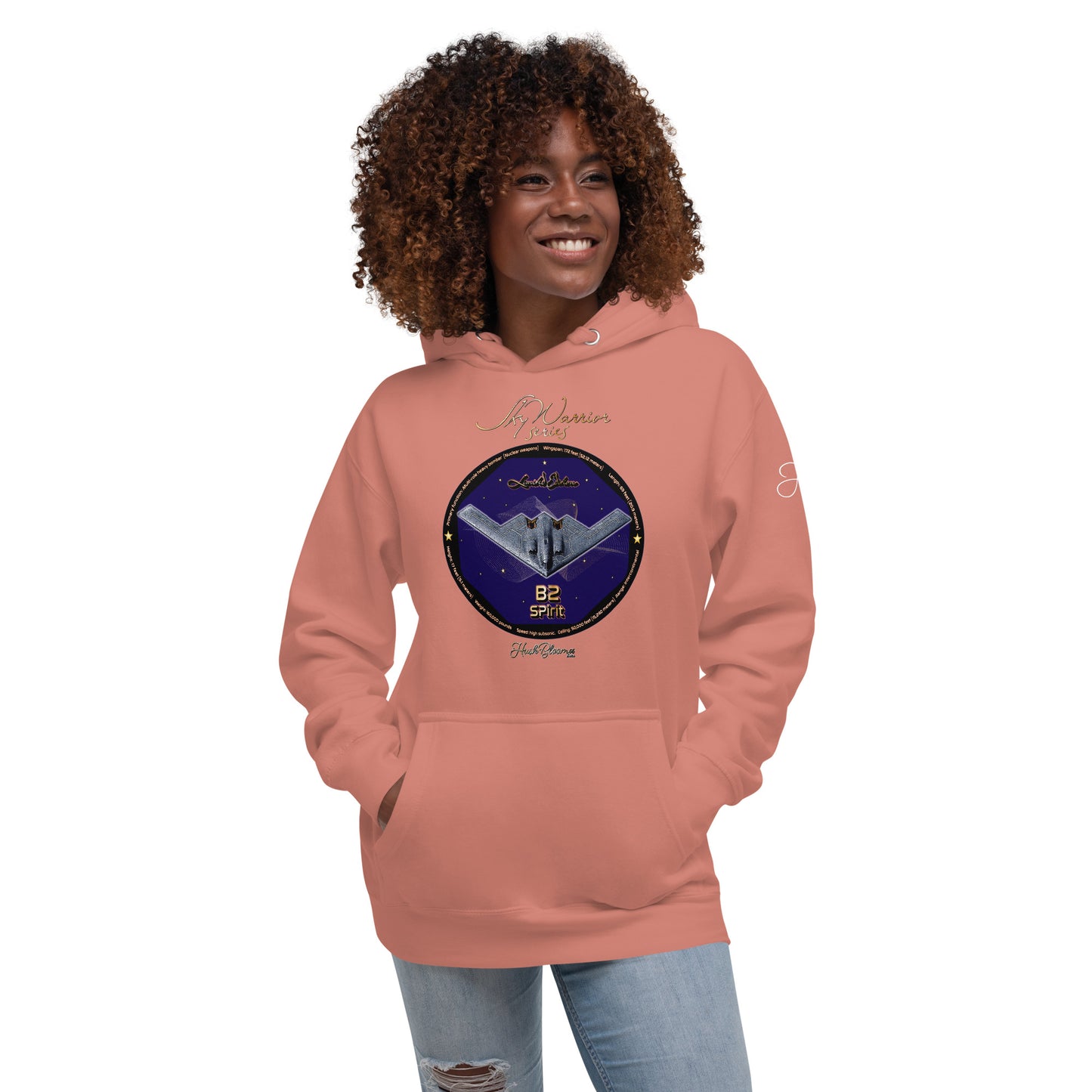 Dusty Rose - B2 Spirit (Limited Edition) Women’s Hoodie