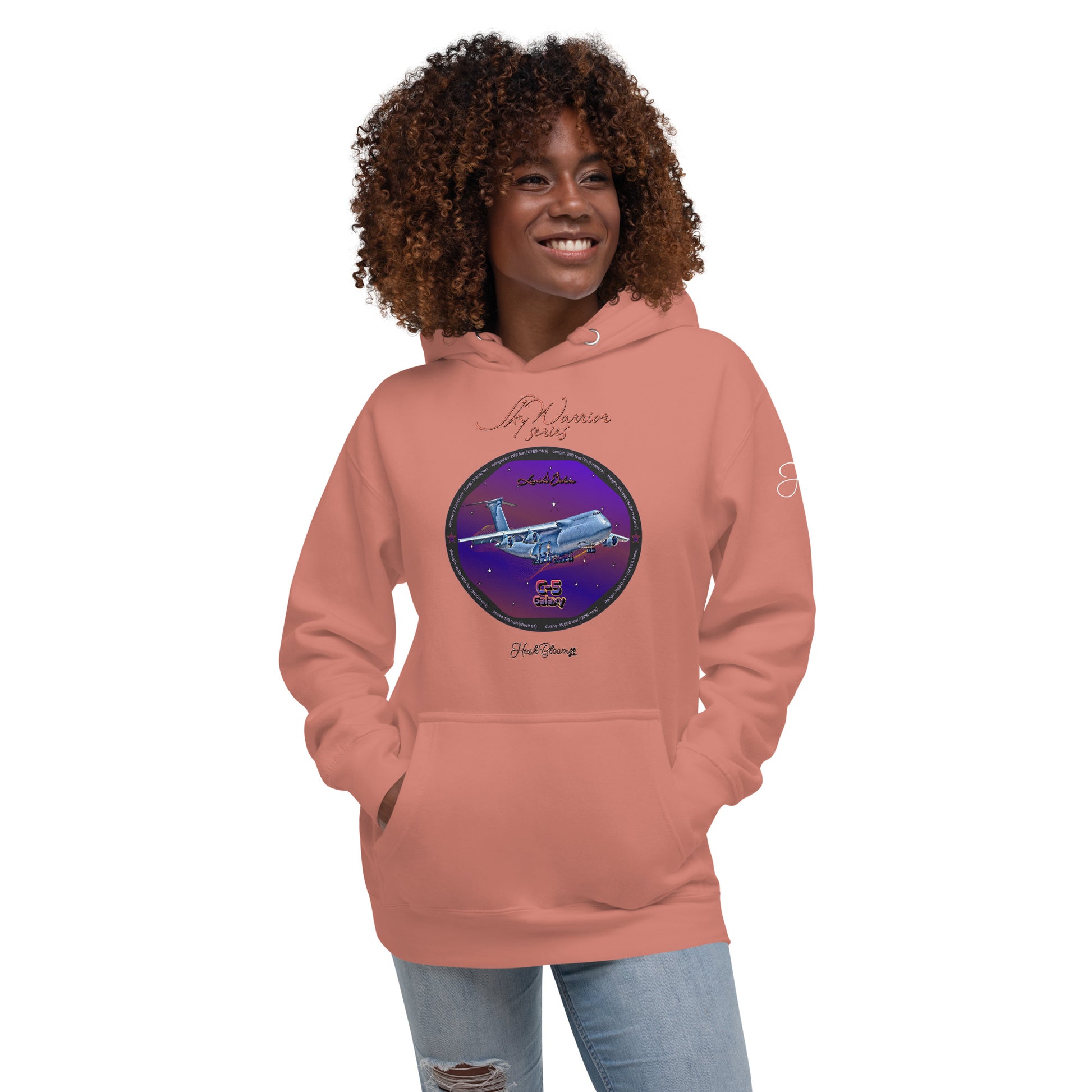 Dusty Rose - C5 Galaxy (Limited Edition) Women’s Hoodie