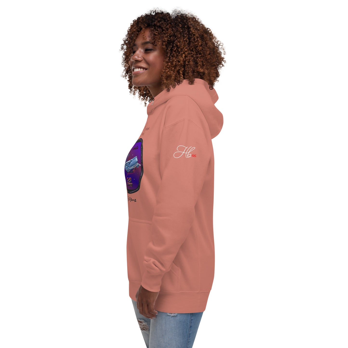 Dusty Rose - C5 Galaxy (Limited Edition) Women’s Hoodie