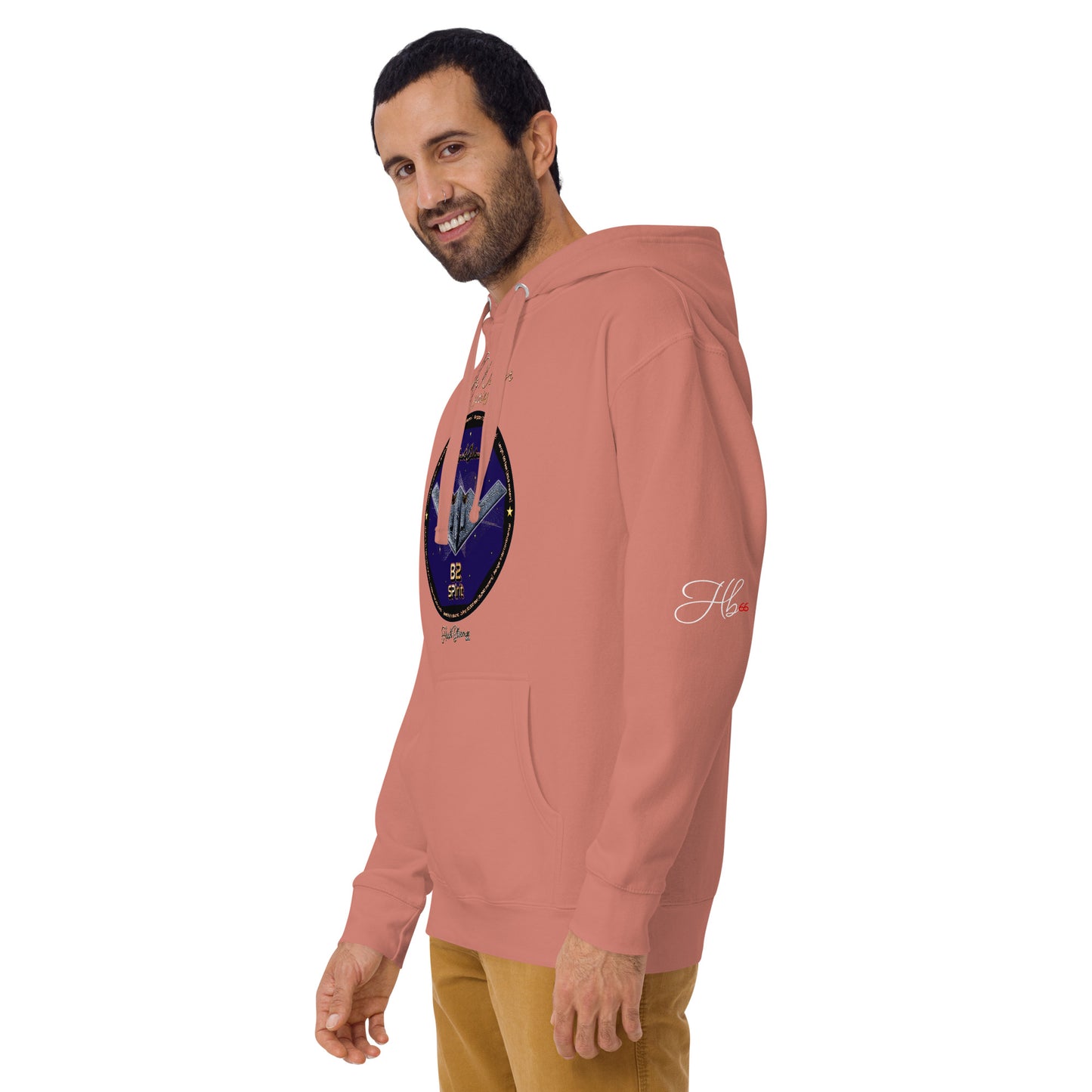 Dusty Rose - B2 Spirit (Limited Edition) Men’s Hoodie