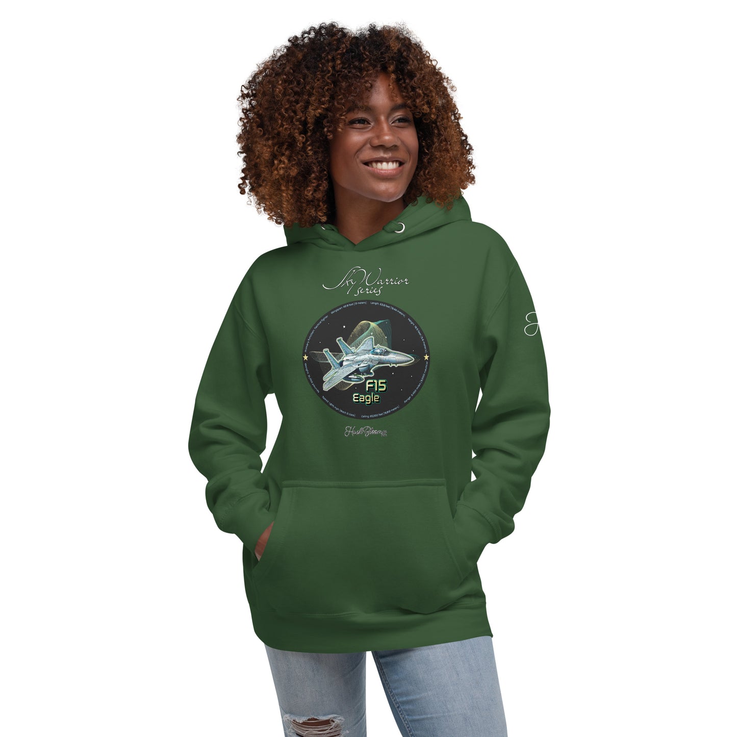 Forest Green - F15 Eagle Women’s Hoodie