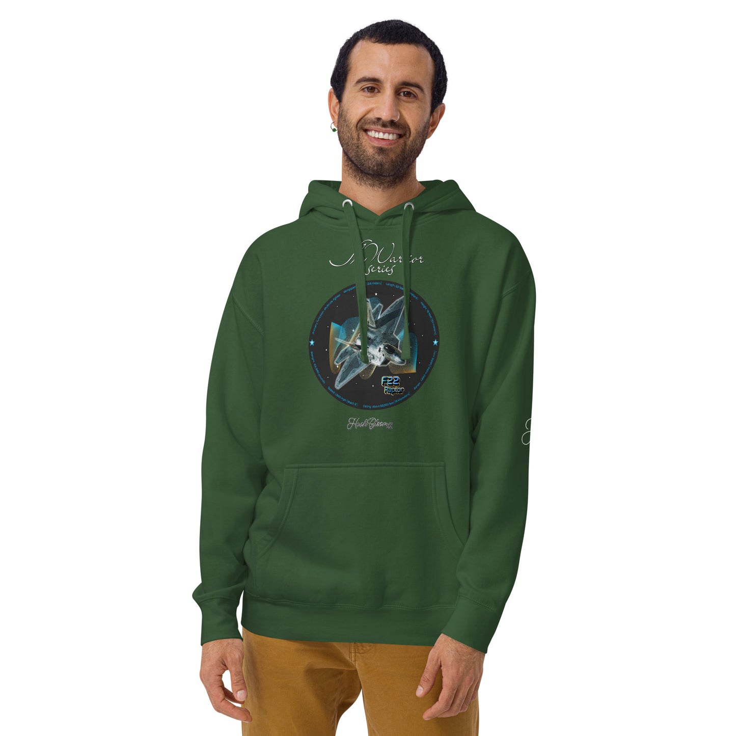 Forest Green - F22 Raptor Men’s Hoodie