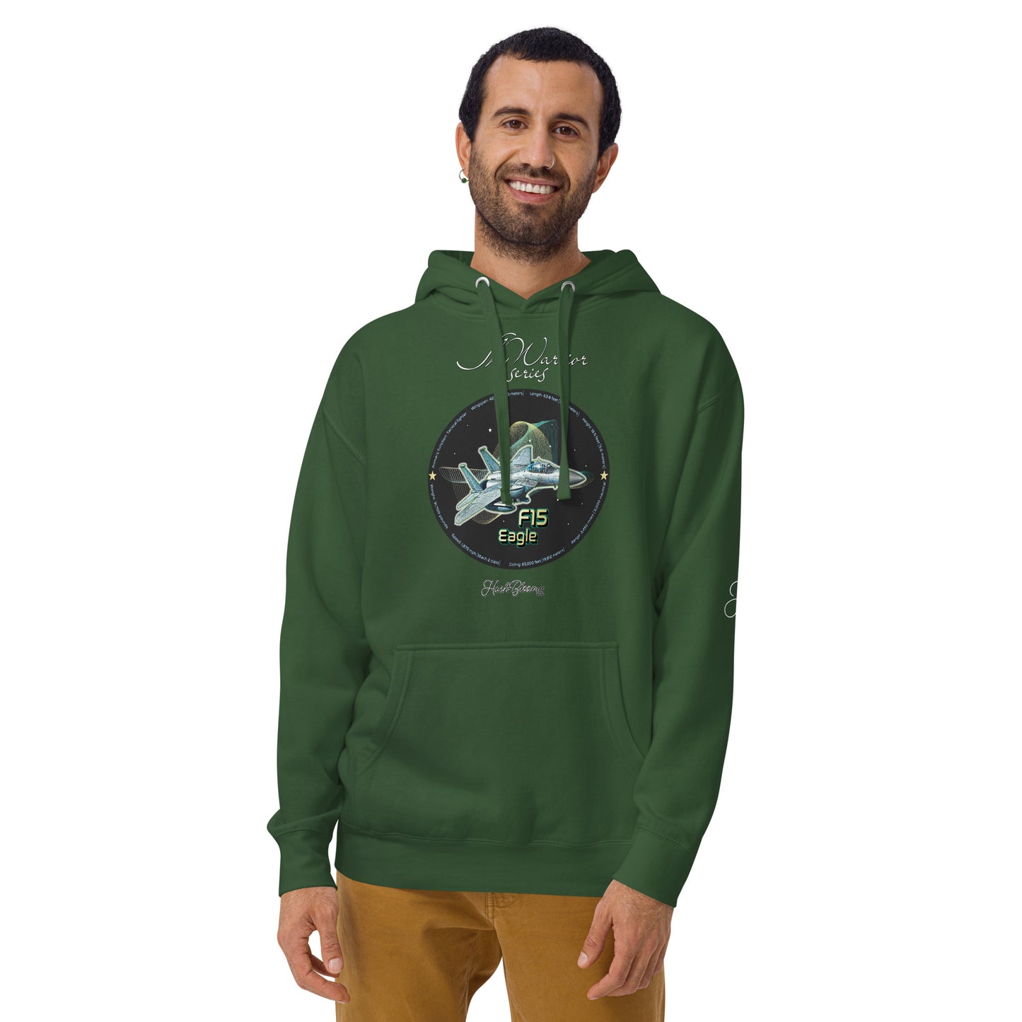 Forest Green - F15 Eagle Men’s Hoodie
