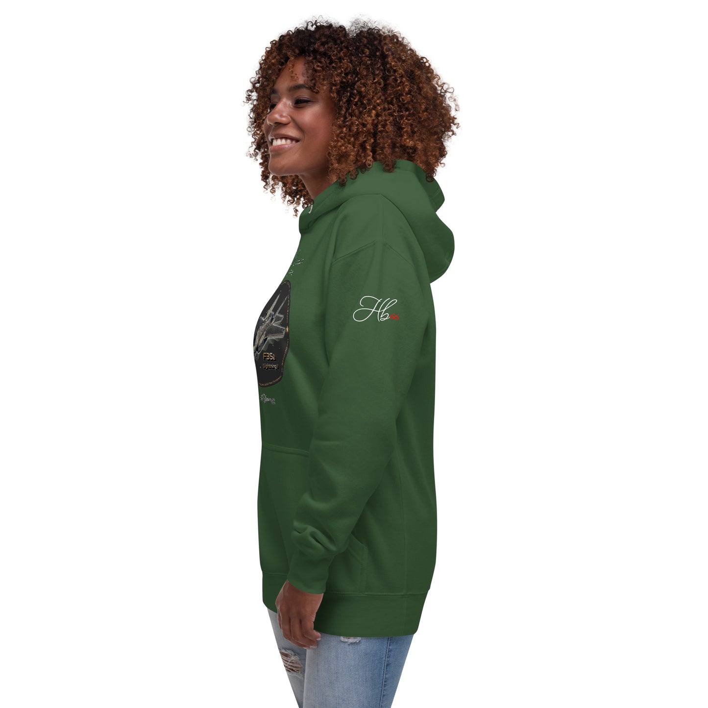 Forest Green - F35A Lightning Women’s Hoodie