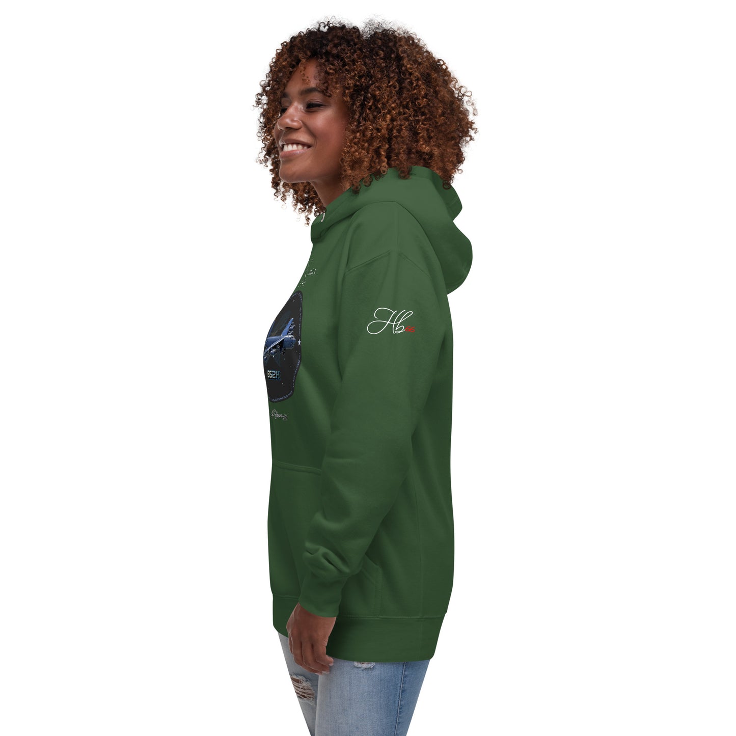 Forest Green - B52H Stratofortress Women’s Hoodie