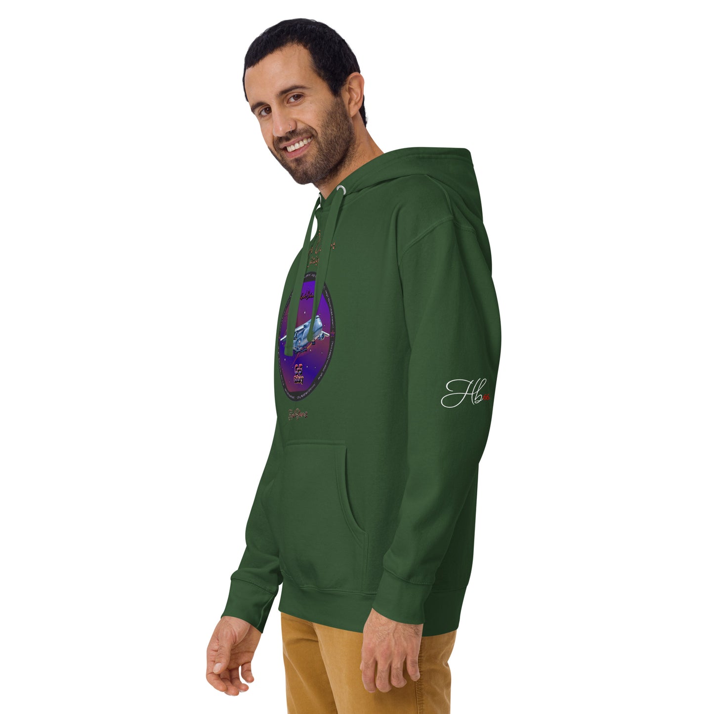 Forest Green - C5 Galaxy (Limited Edition) Men’s Hoodie