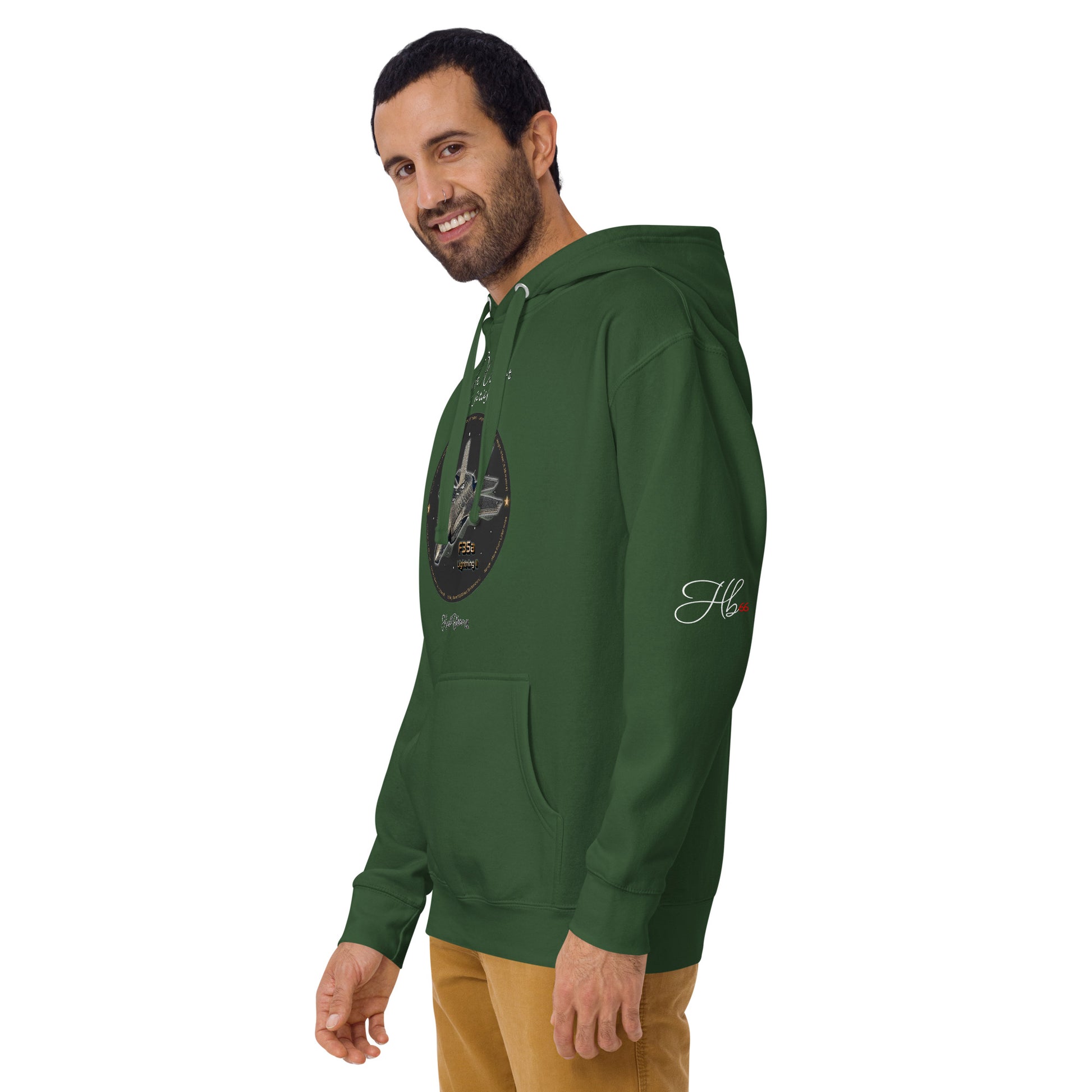 Forest Green - F35A Lightning Men’s Hoodie