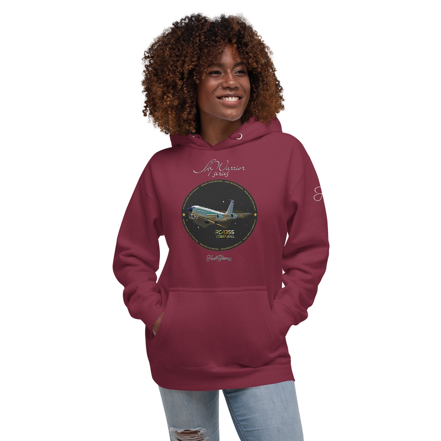 Maroon - RC135S Cobraball Women’s Hoodie