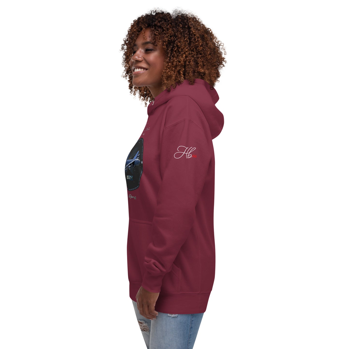 Maroon - B52H Stratofortress Women’s Hoodie
