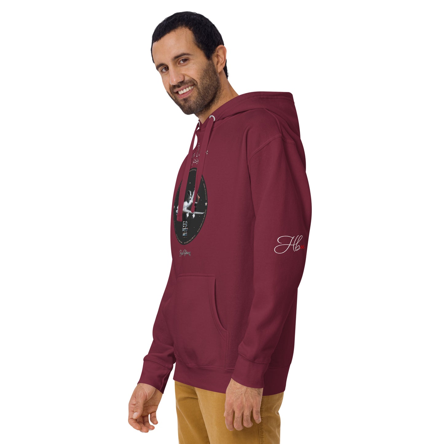 Maroon - E3 Sentry Men’s Hoodie