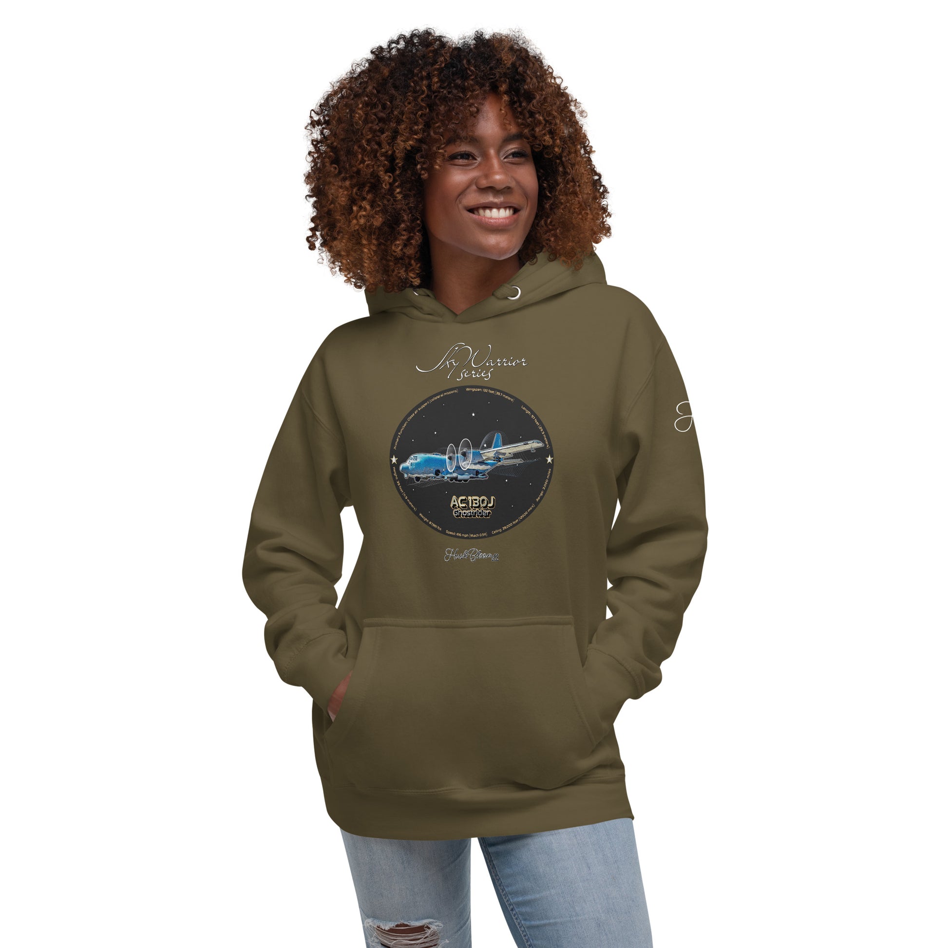 Military Green - AC130J Ghostrider Women’s Hoodie