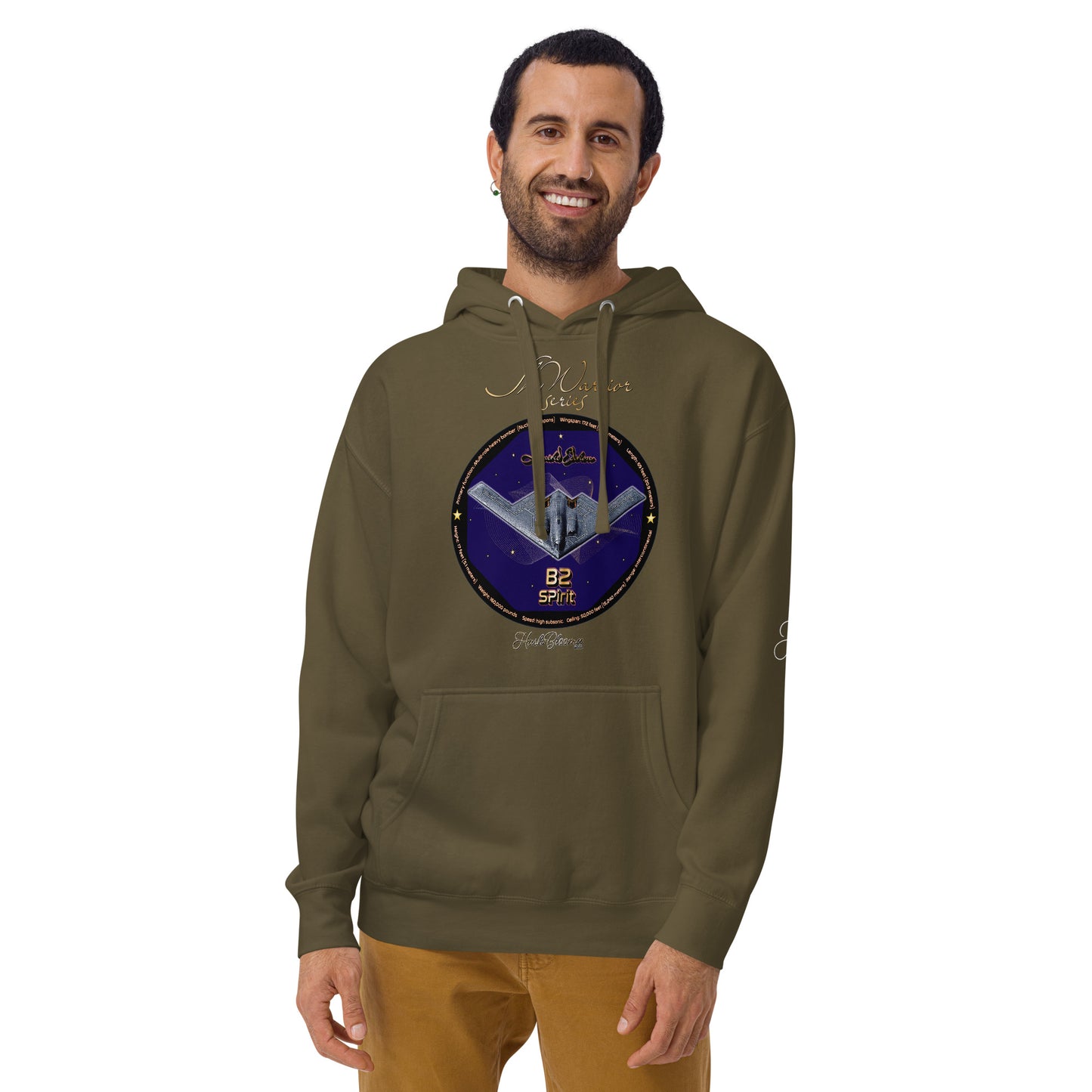 Military Green - B2 Spirit (Limited Edition) Men’s Hoodie