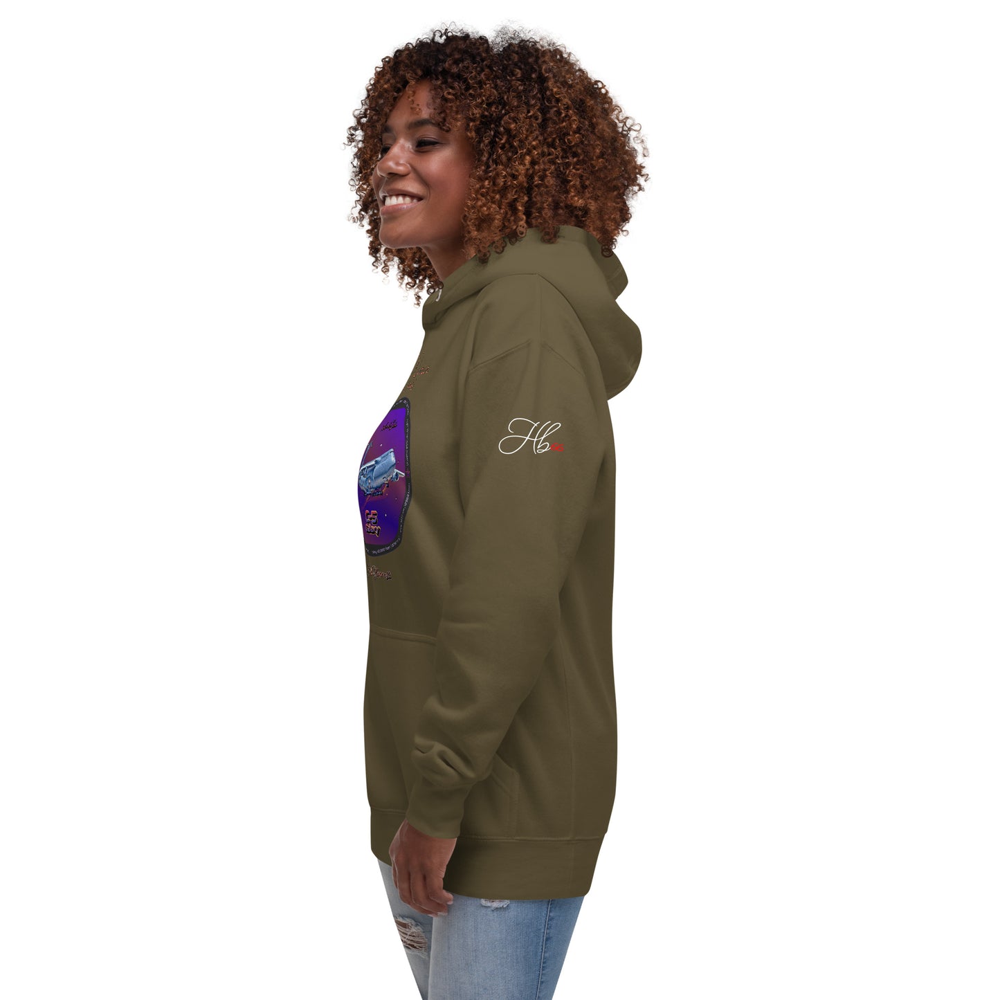 Military Green - C5 Galaxy (Limited Edition) Women’s Hoodie