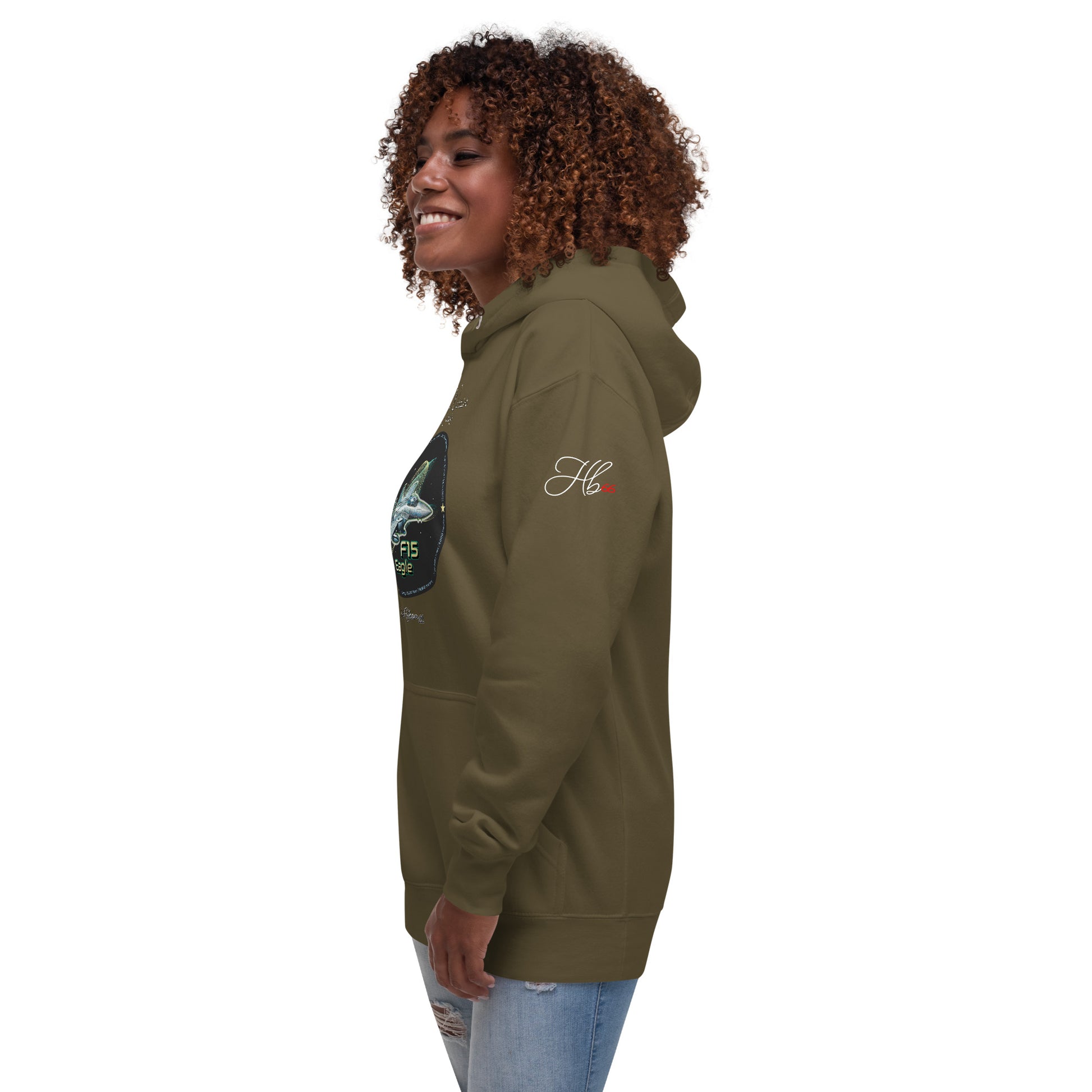 Military Green - F15 Eagle Women’s Hoodie