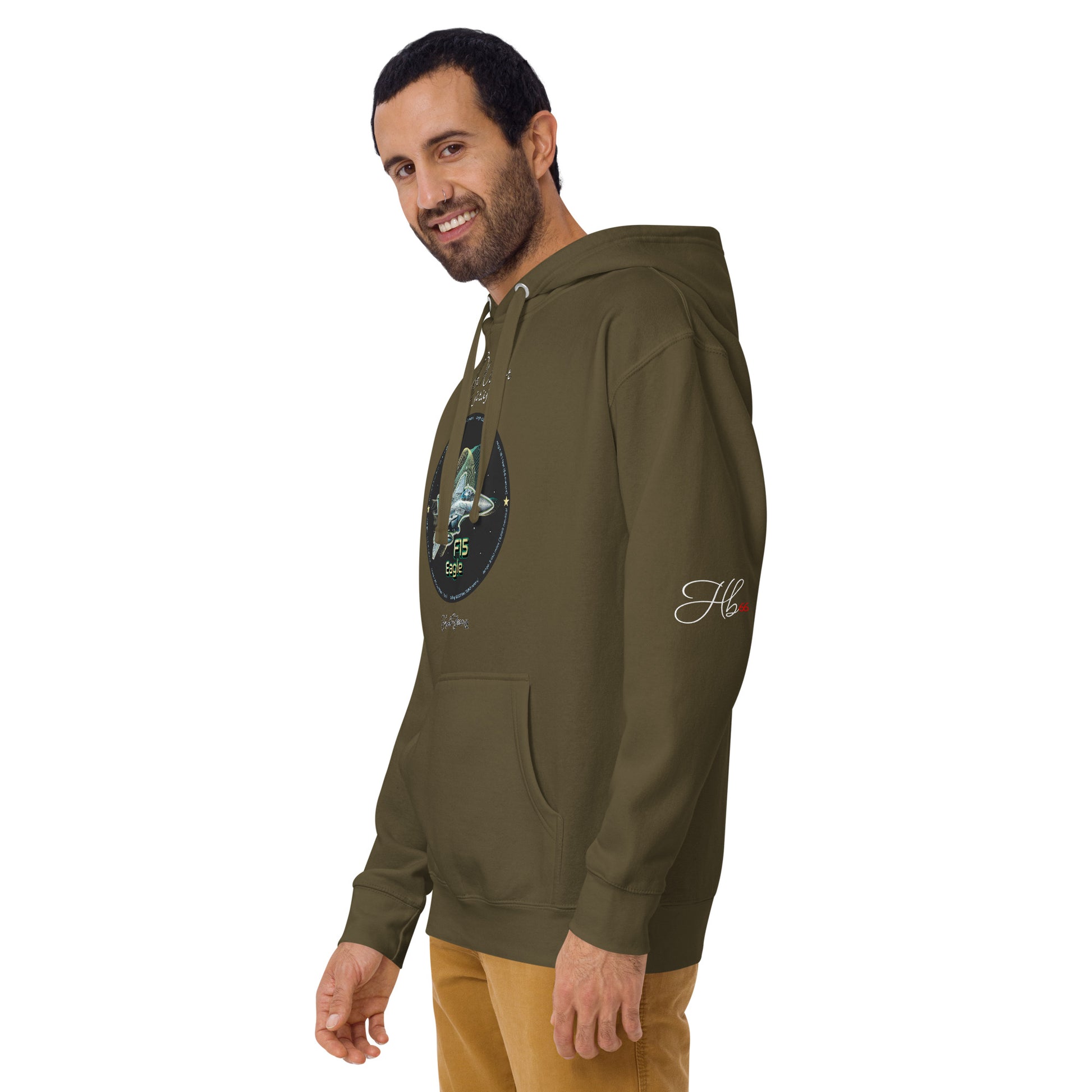 Military Green - F15 Eagle Men’s Hoodie
