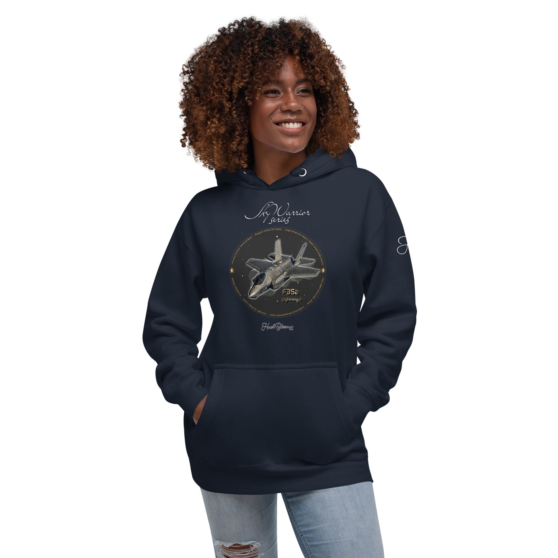 Navy Blazer - F35A Lightning Women’s Hoodie