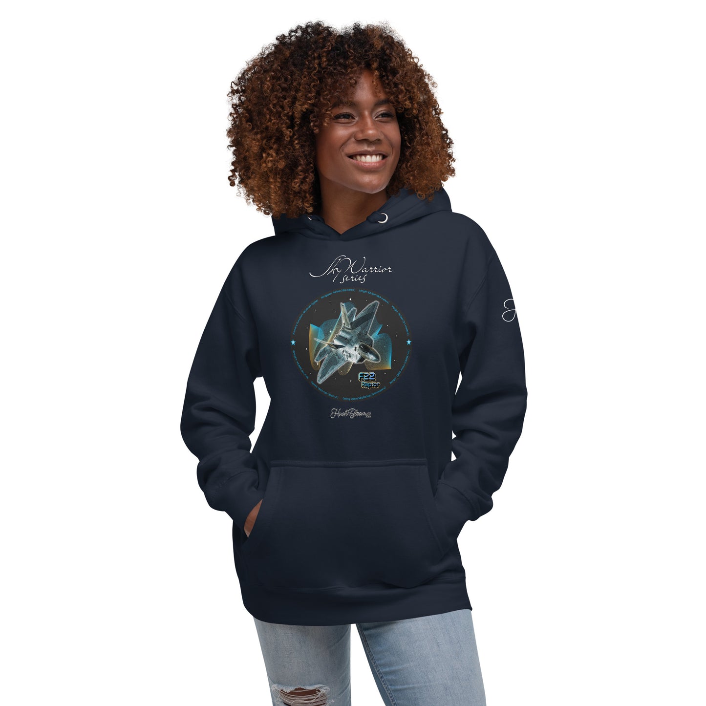 Navy Blazer - F22 Raptor Women’s Hoodie