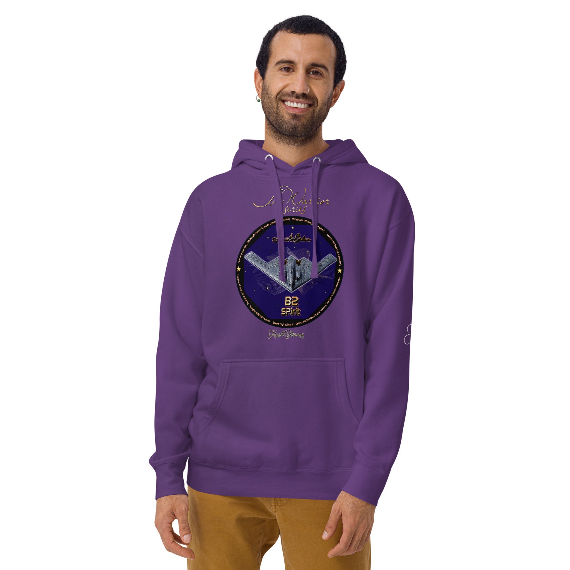 Purple - B2 Spirit (Limited Edition) Men’s Hoodie
