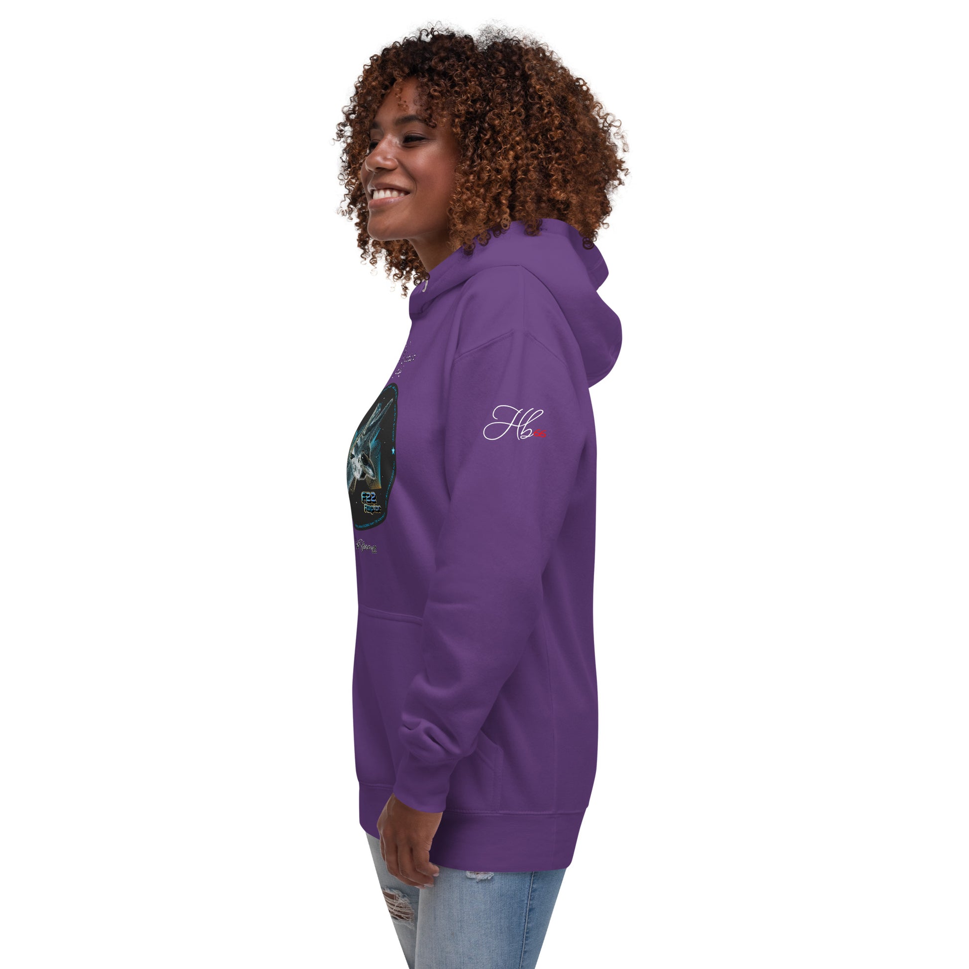Purple - F22 Raptor Women’s Hoodie