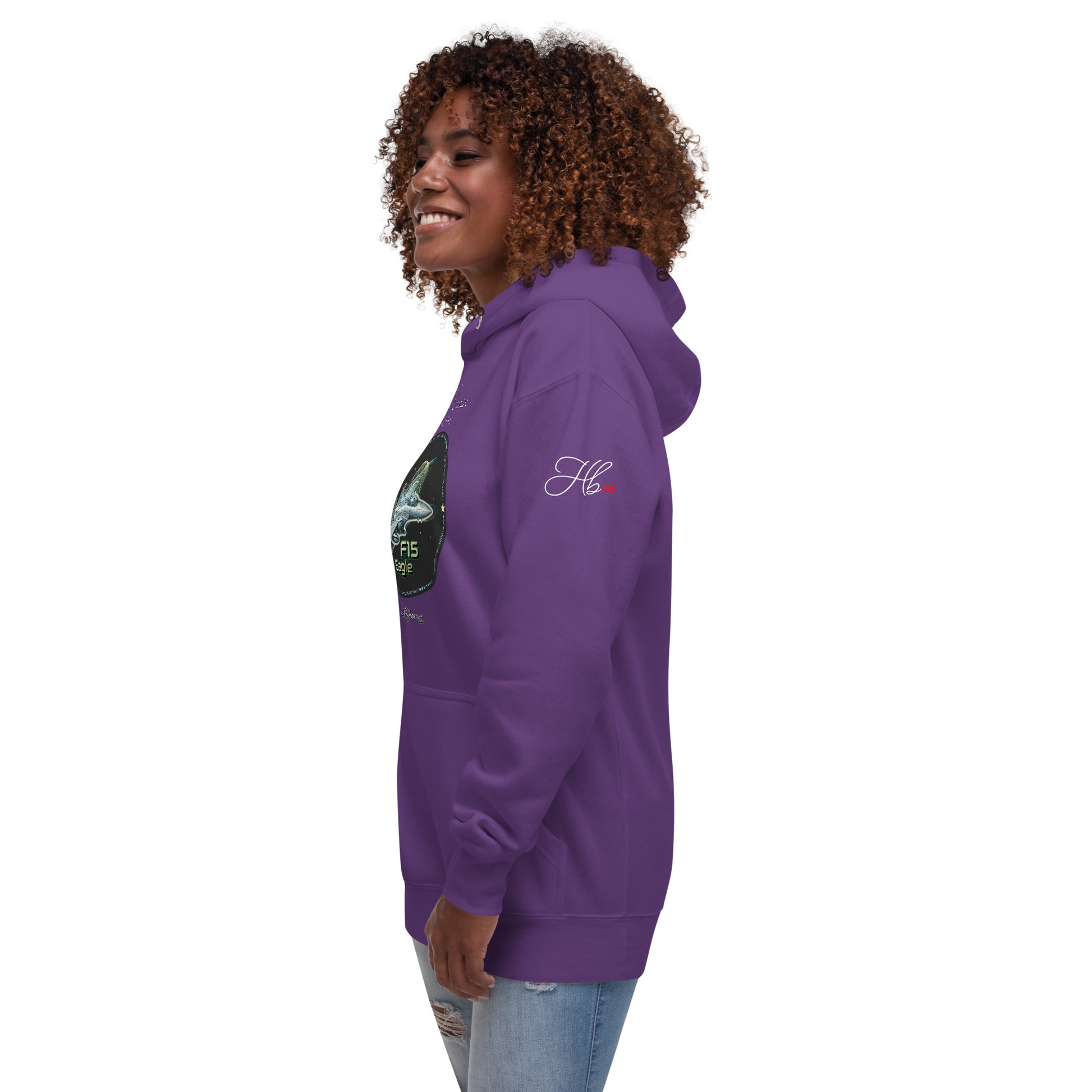 Purple - F15 Eagle Women’s Hoodie