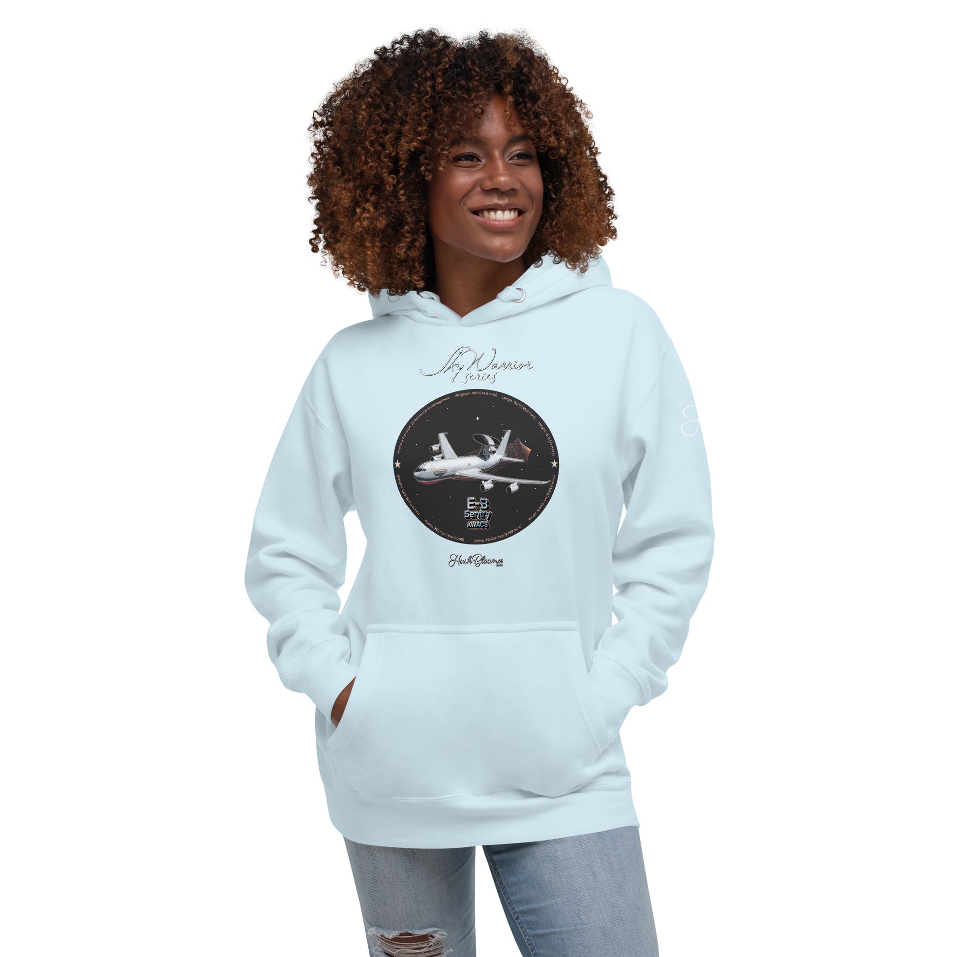 Sky Blue - E3 Sentry Women’s Hoodie