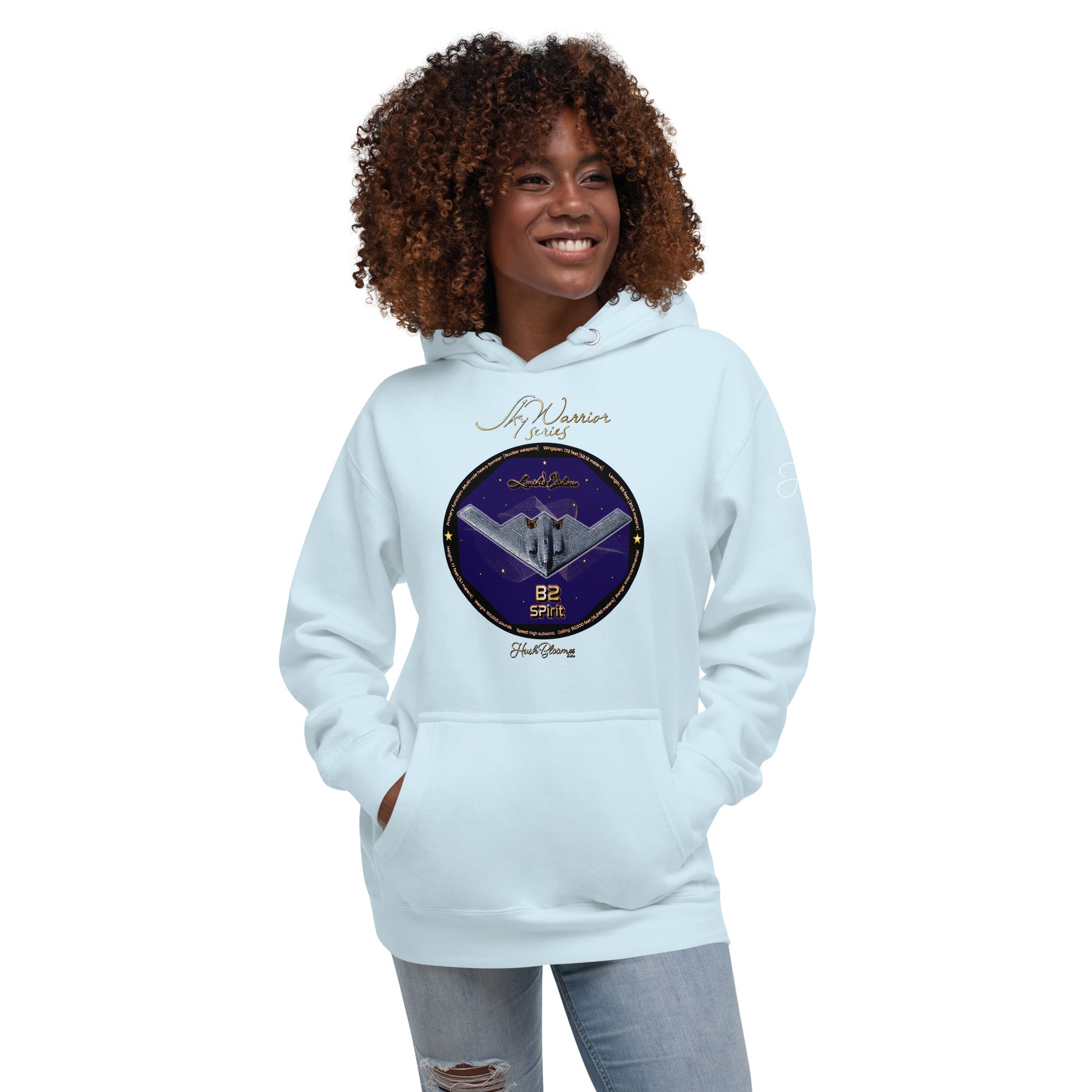 Sky Blue - B2 Spirit (Limited Edition) Women’s Hoodie