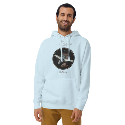 Sky Blue - A10C Thunderbolt Men’s Hoodie