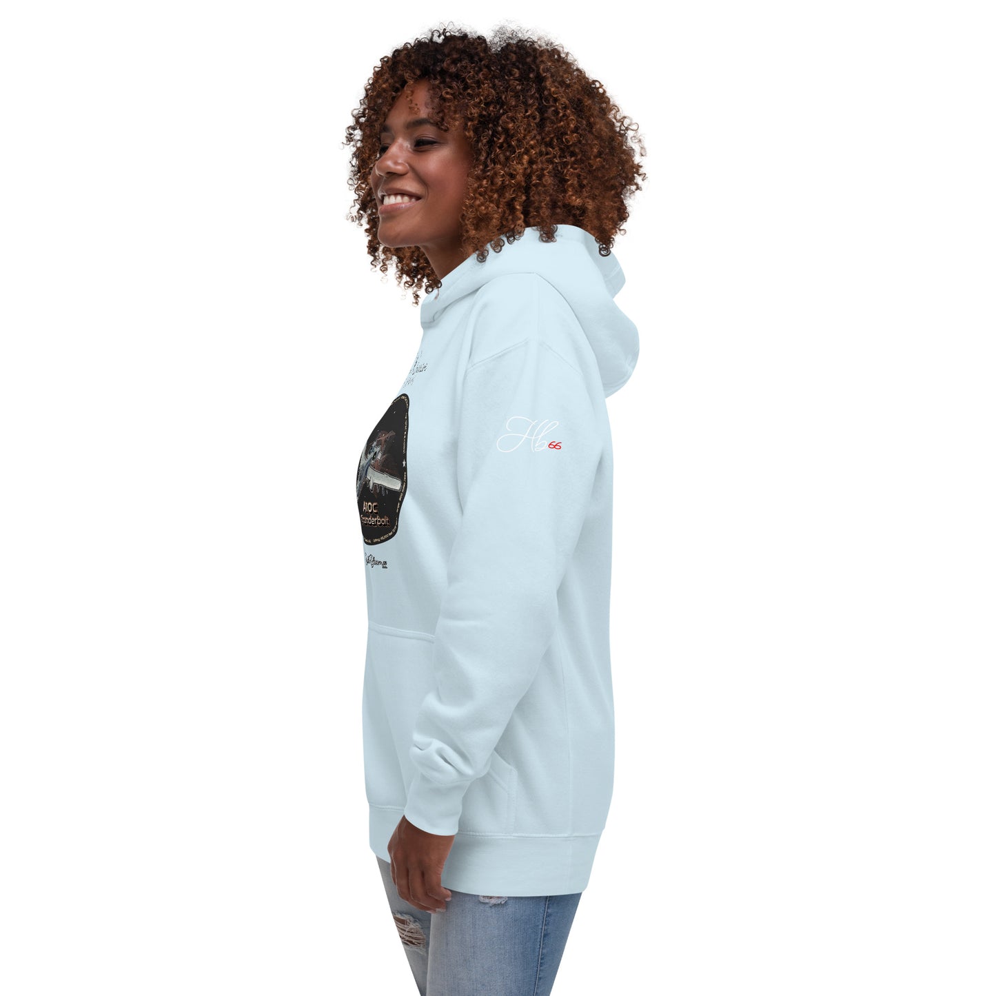 Sky Blue - A10C Thunderbolt Women’s Hoodie